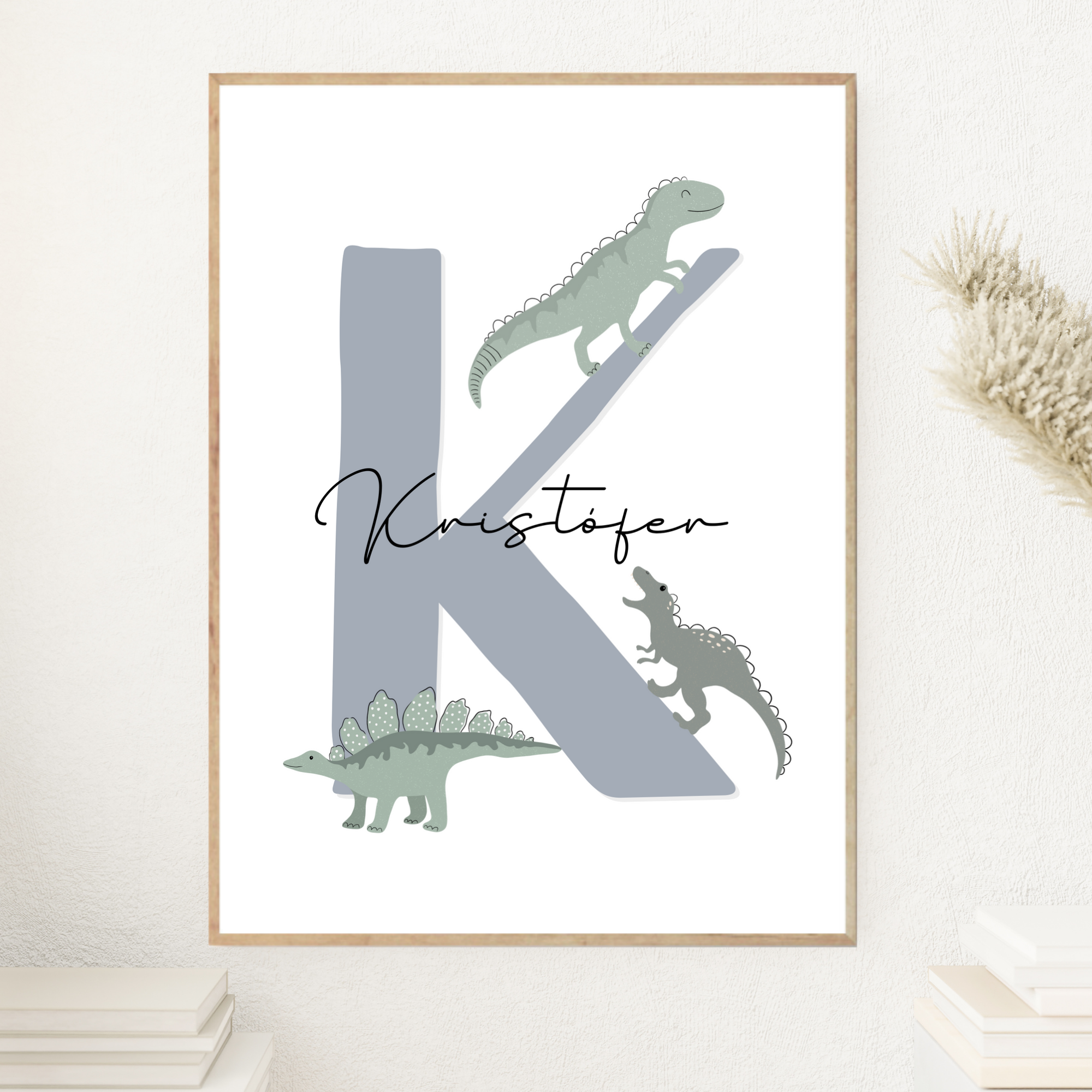 Dinosaur Letter & Name