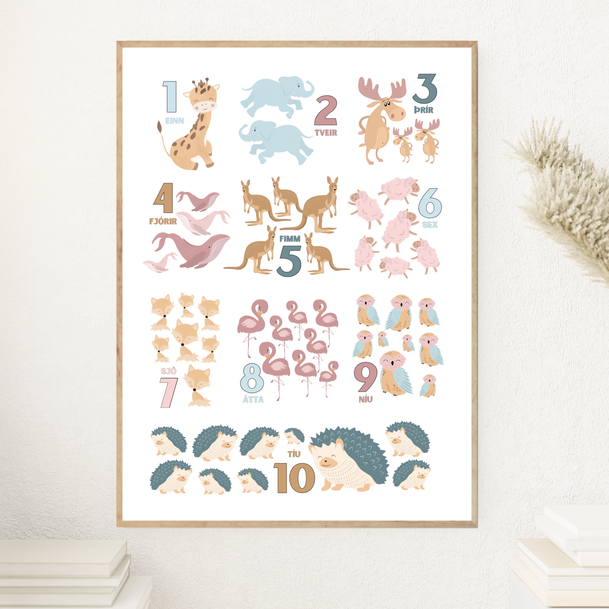 Baby Color Animal Numbers