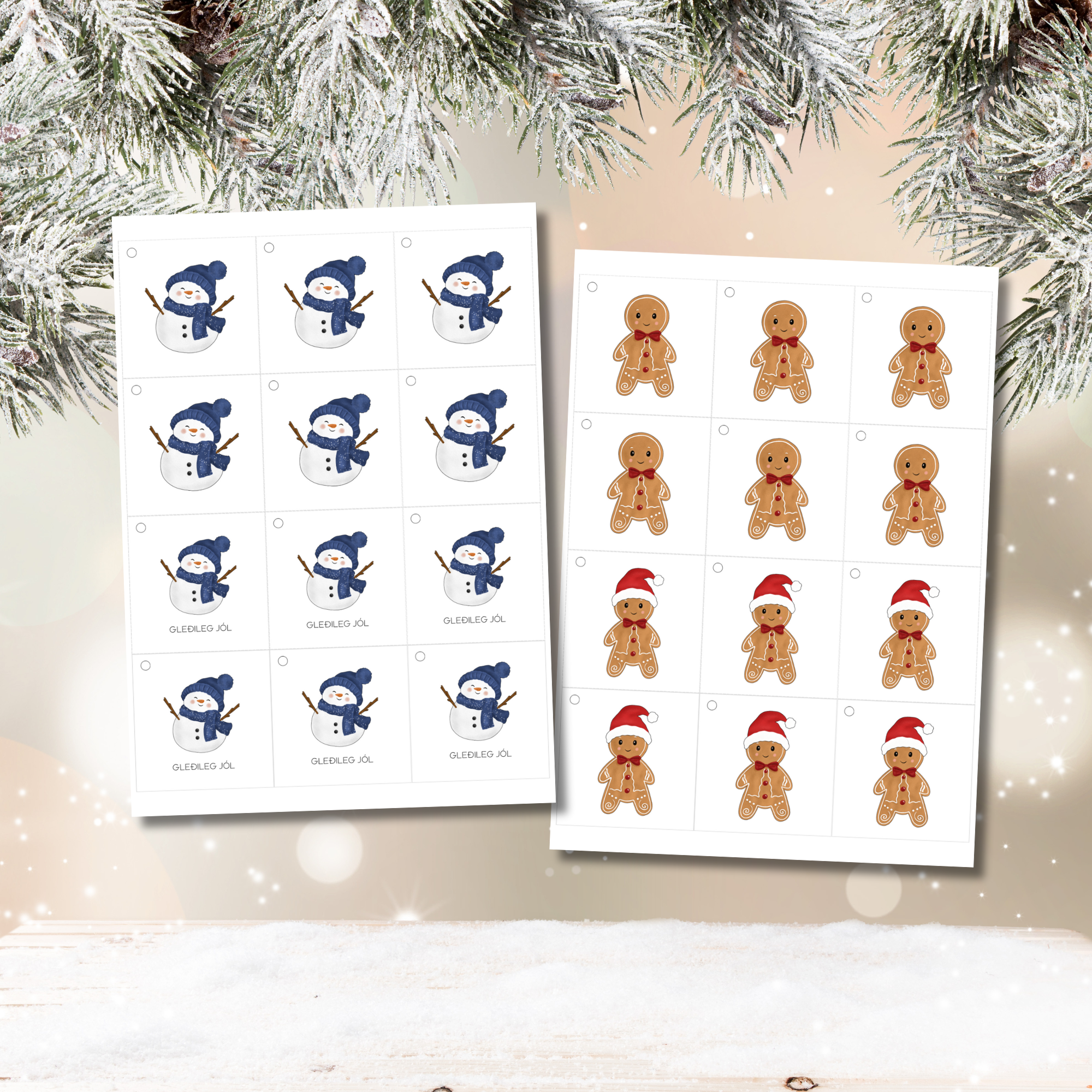 Christmas Tags 120 Pieces