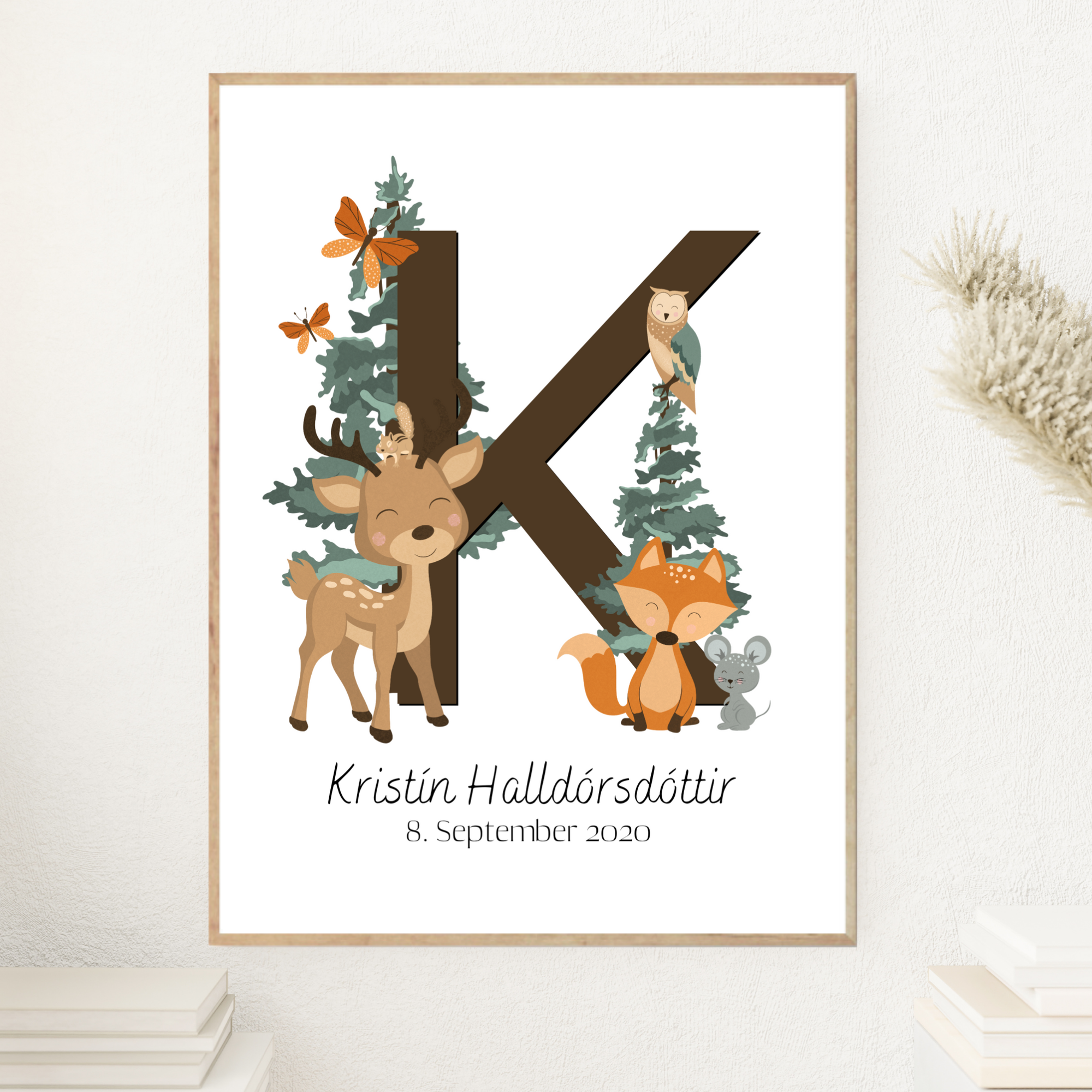 Woodland Letter & Birth Details