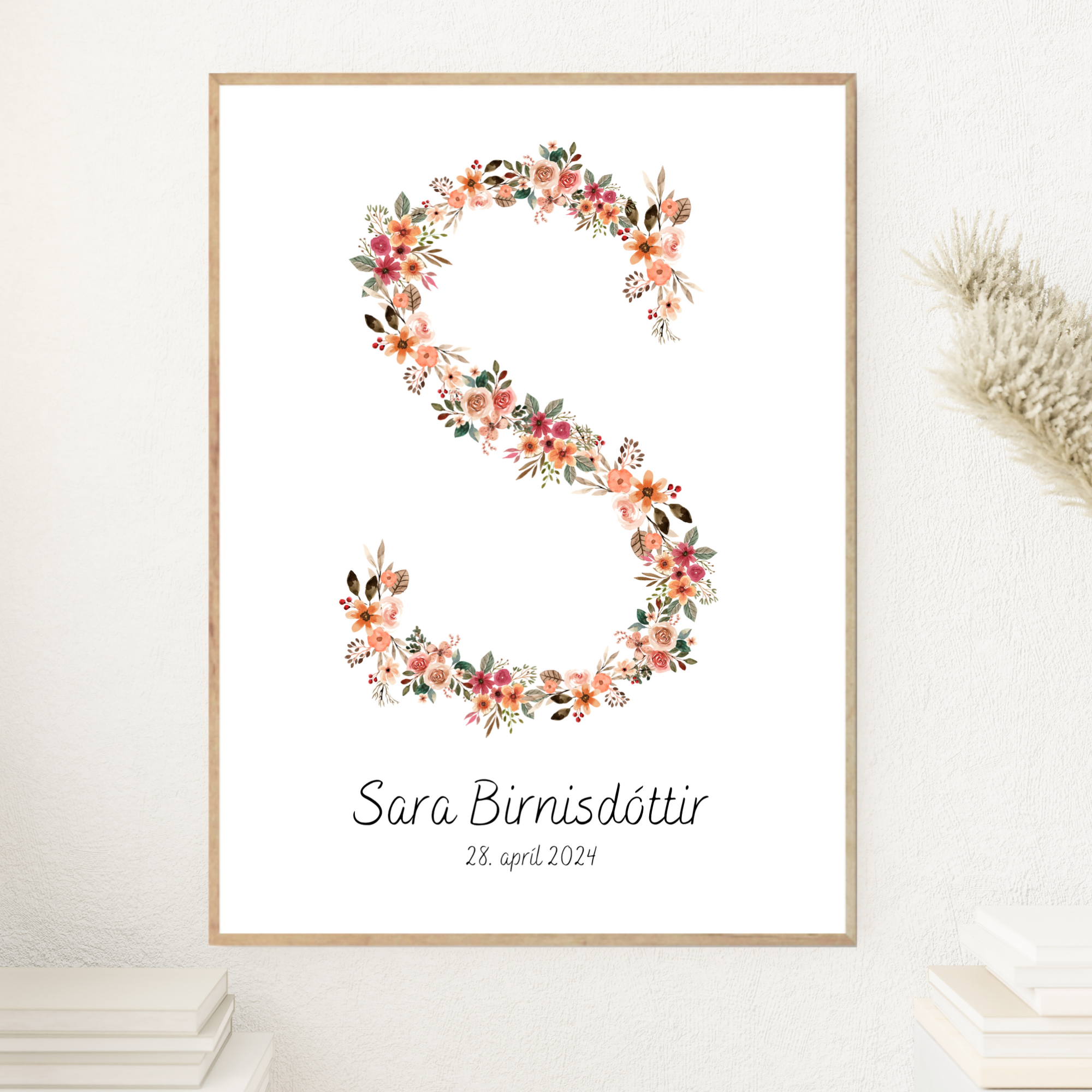 Flower Letter