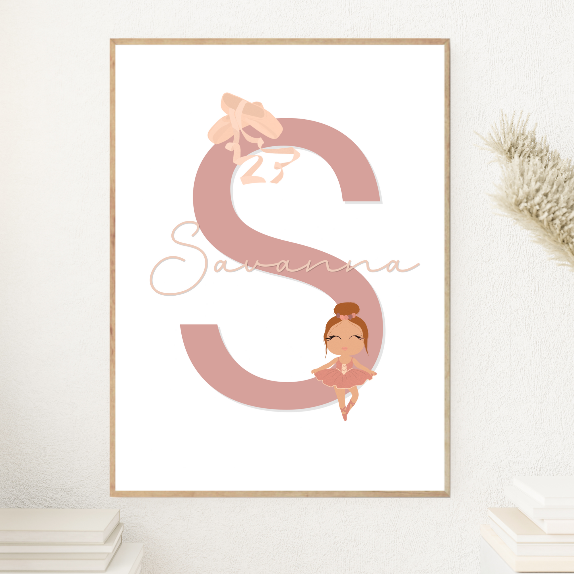 Ballerina Letter & Name