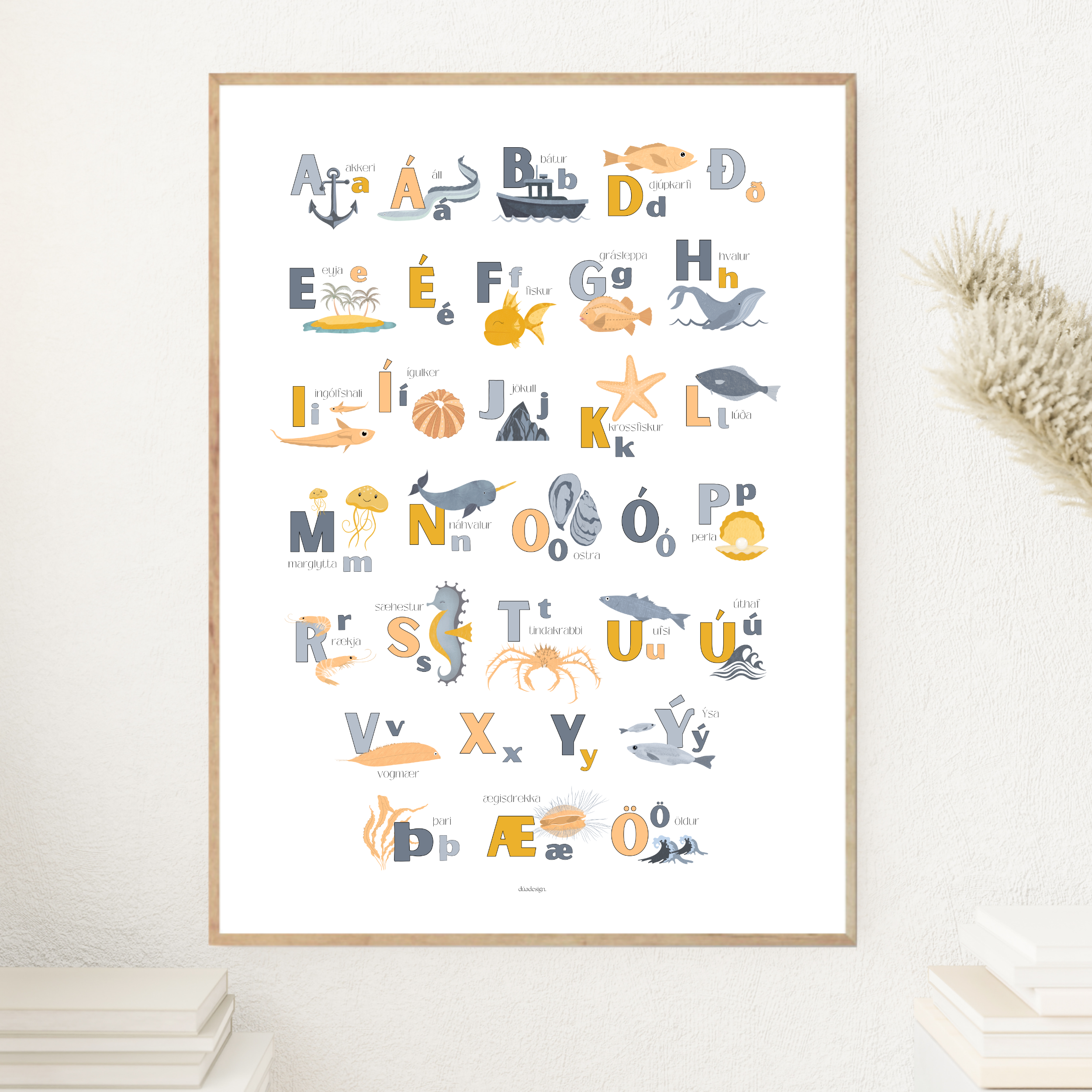 Ocean Animals Alphabet