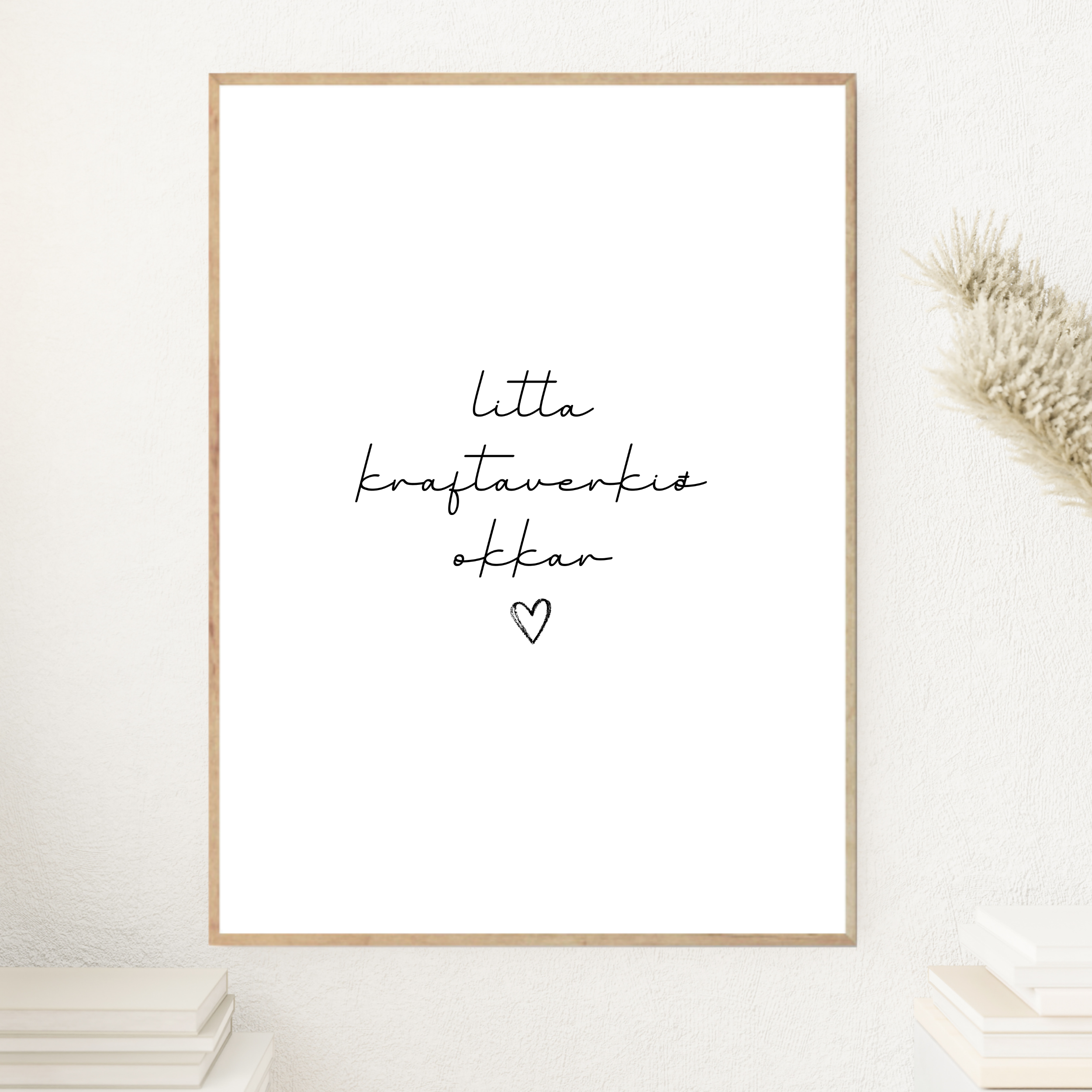 Litla kraftaverkið okkar