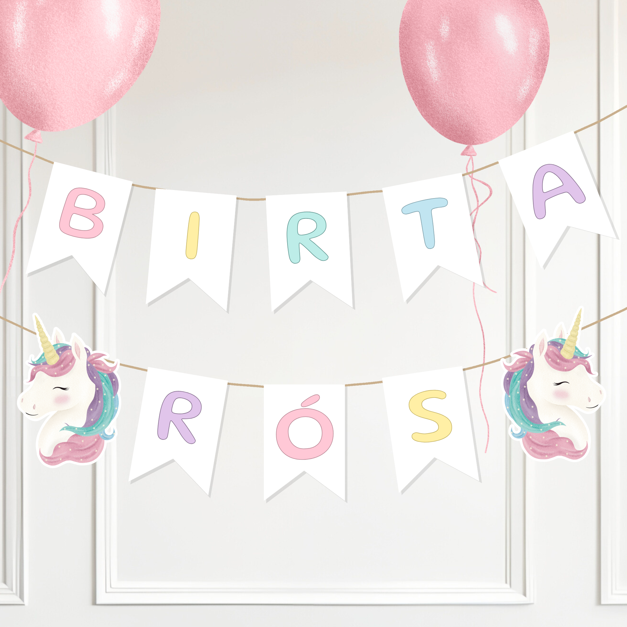 Unicorn Name Garland