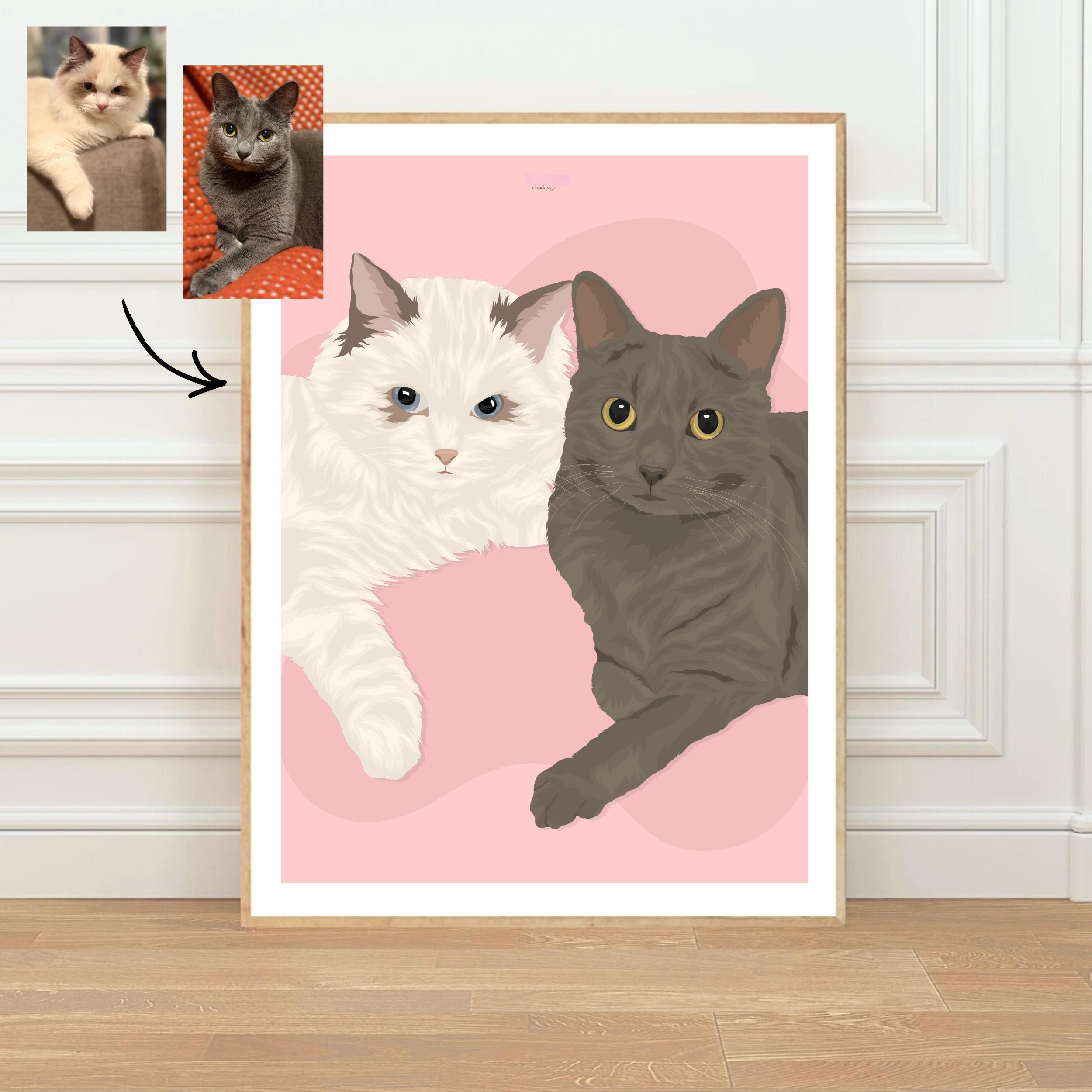 Personalised Pet Illustration
