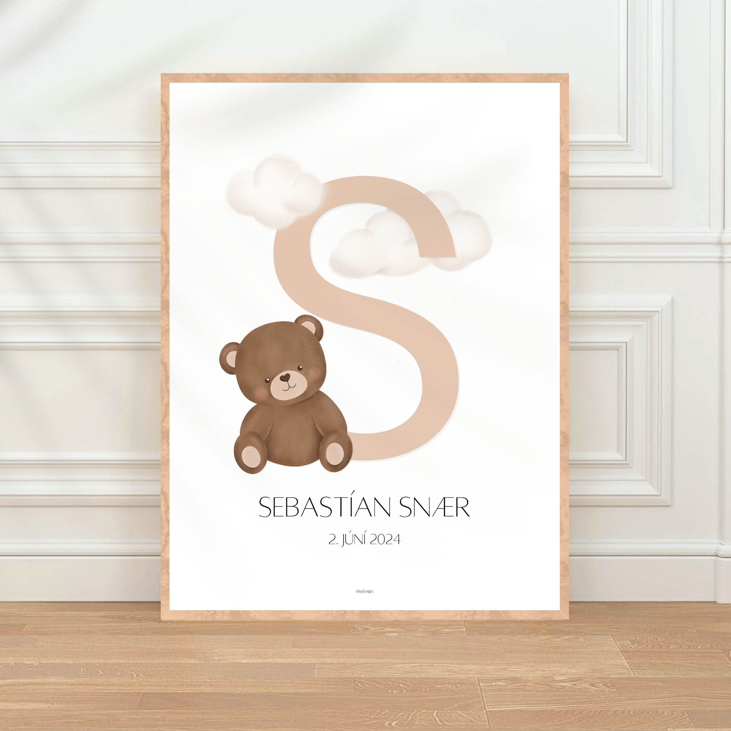 Bangsa Stafur & Fæðingardagur | Dökk Brúnn