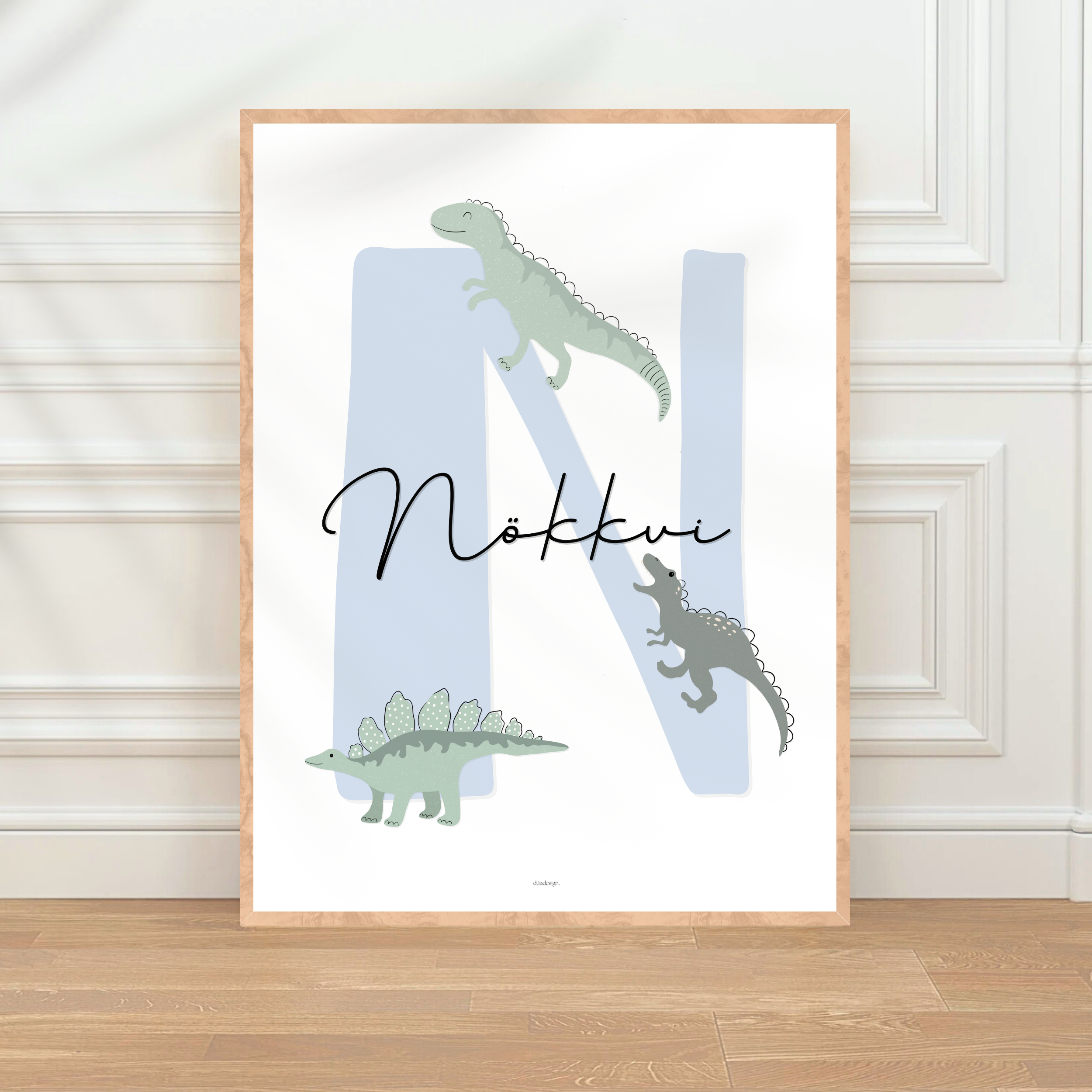 Dinosaur Letter & Name