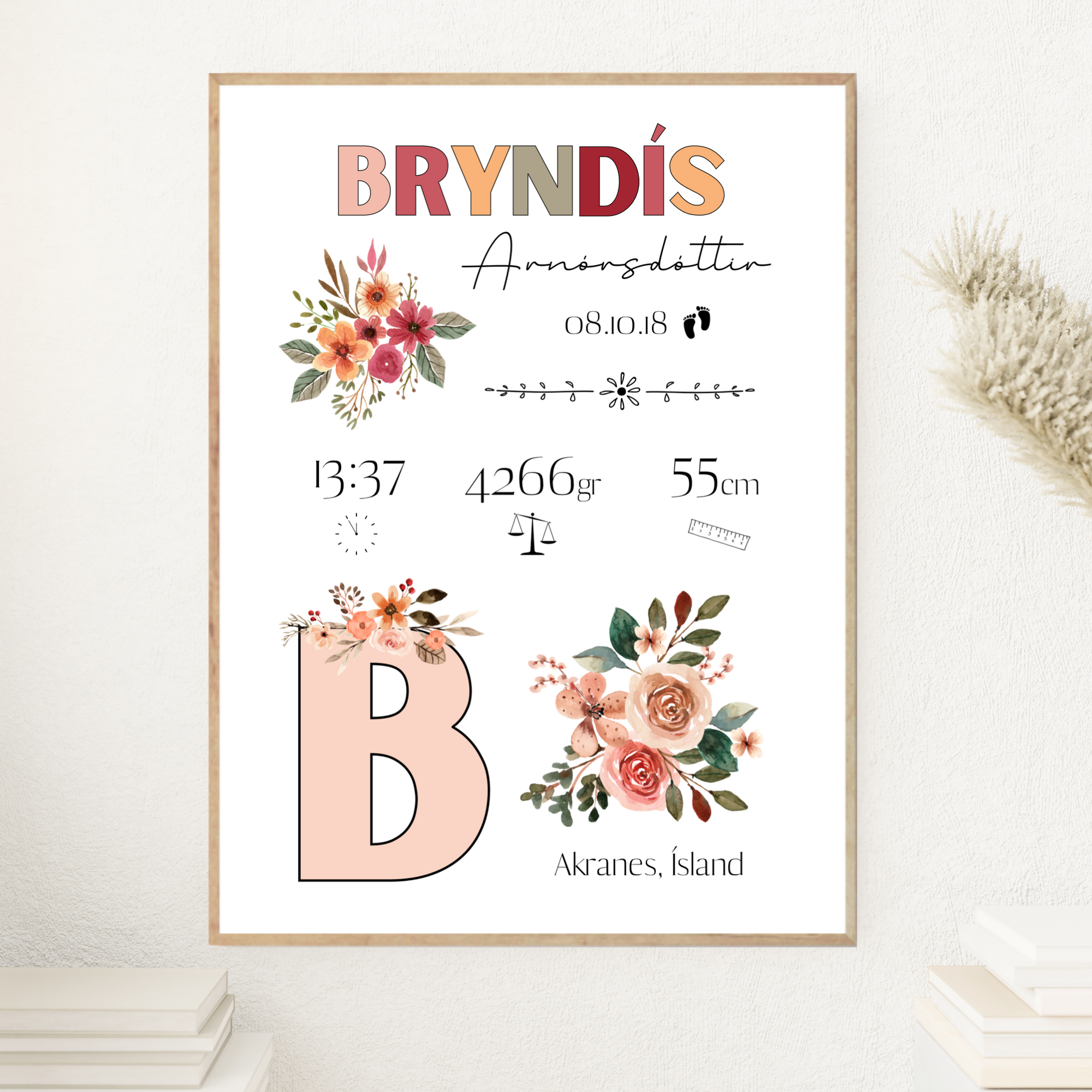 Flower Birth Details