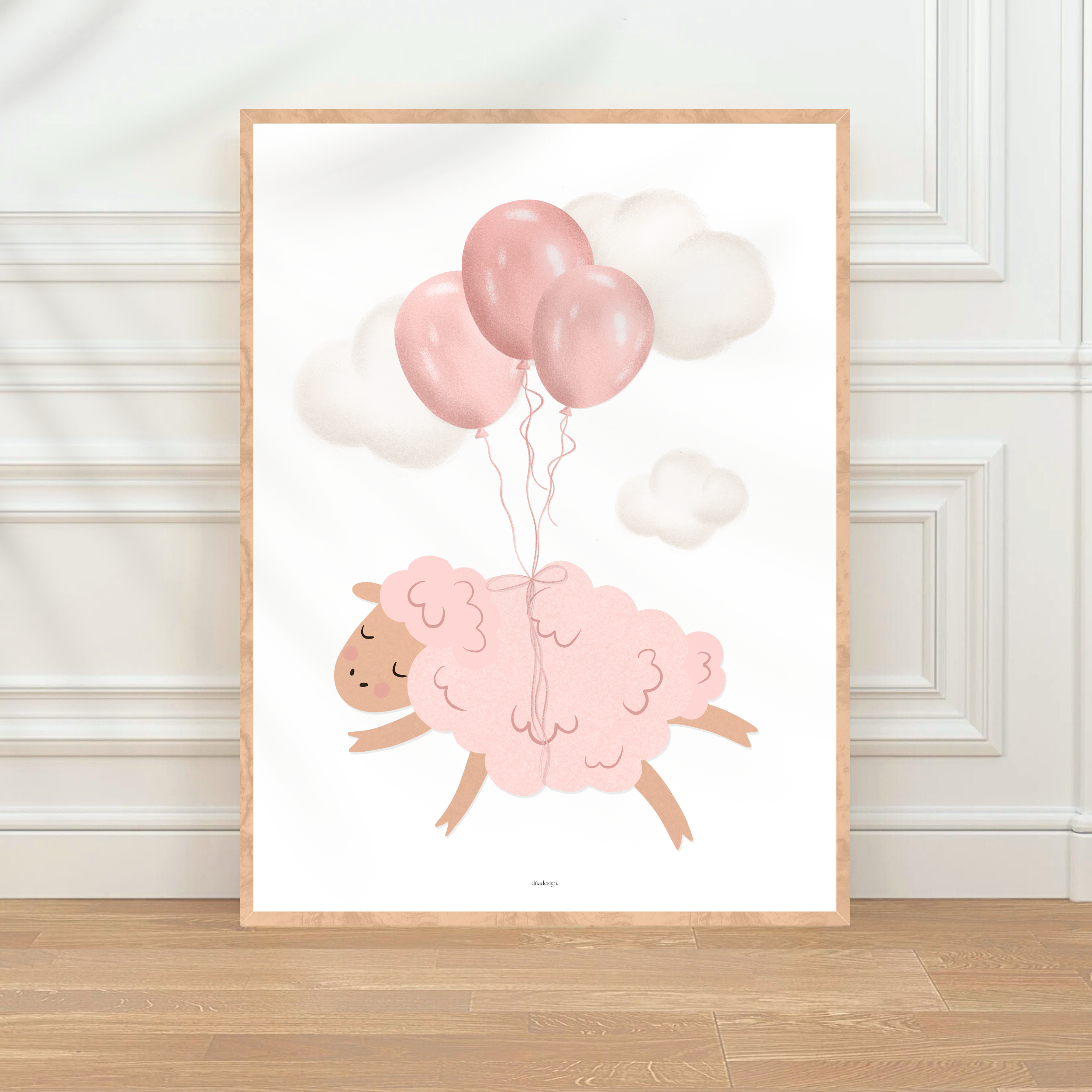 Ovejas Voladoras | Globos Rosas