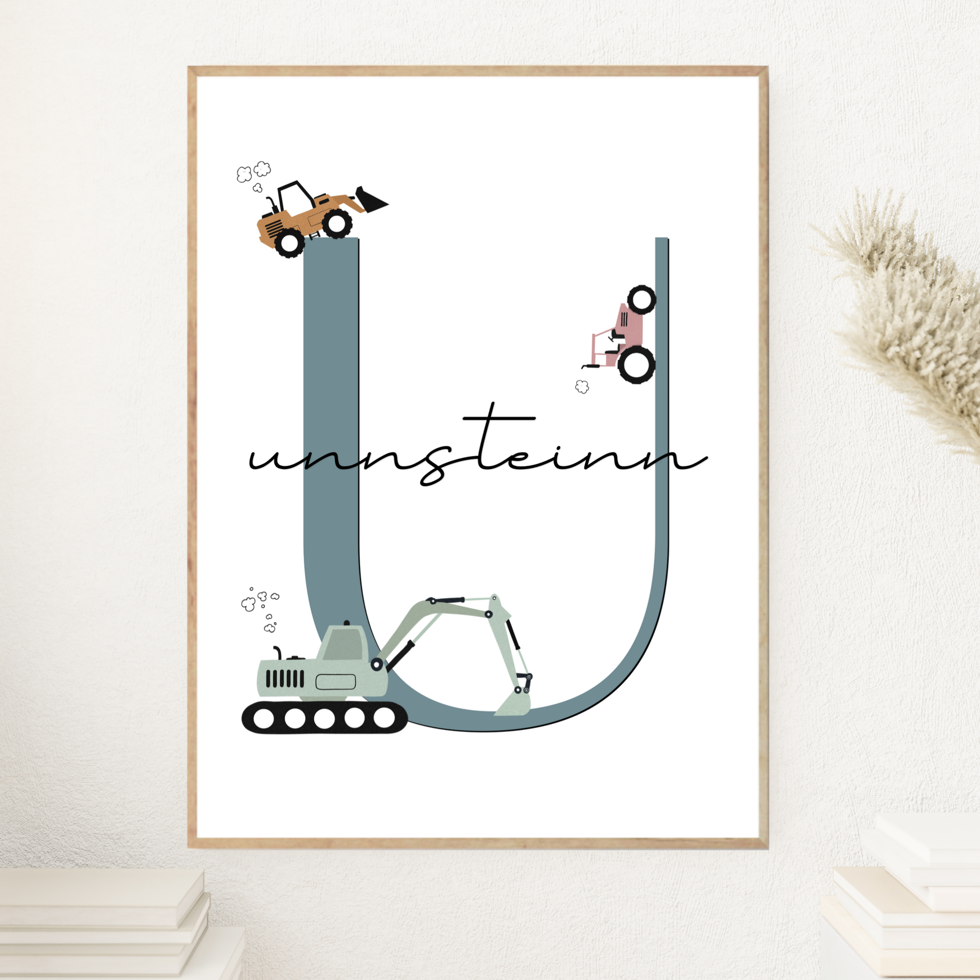 Tractors Letter & Name