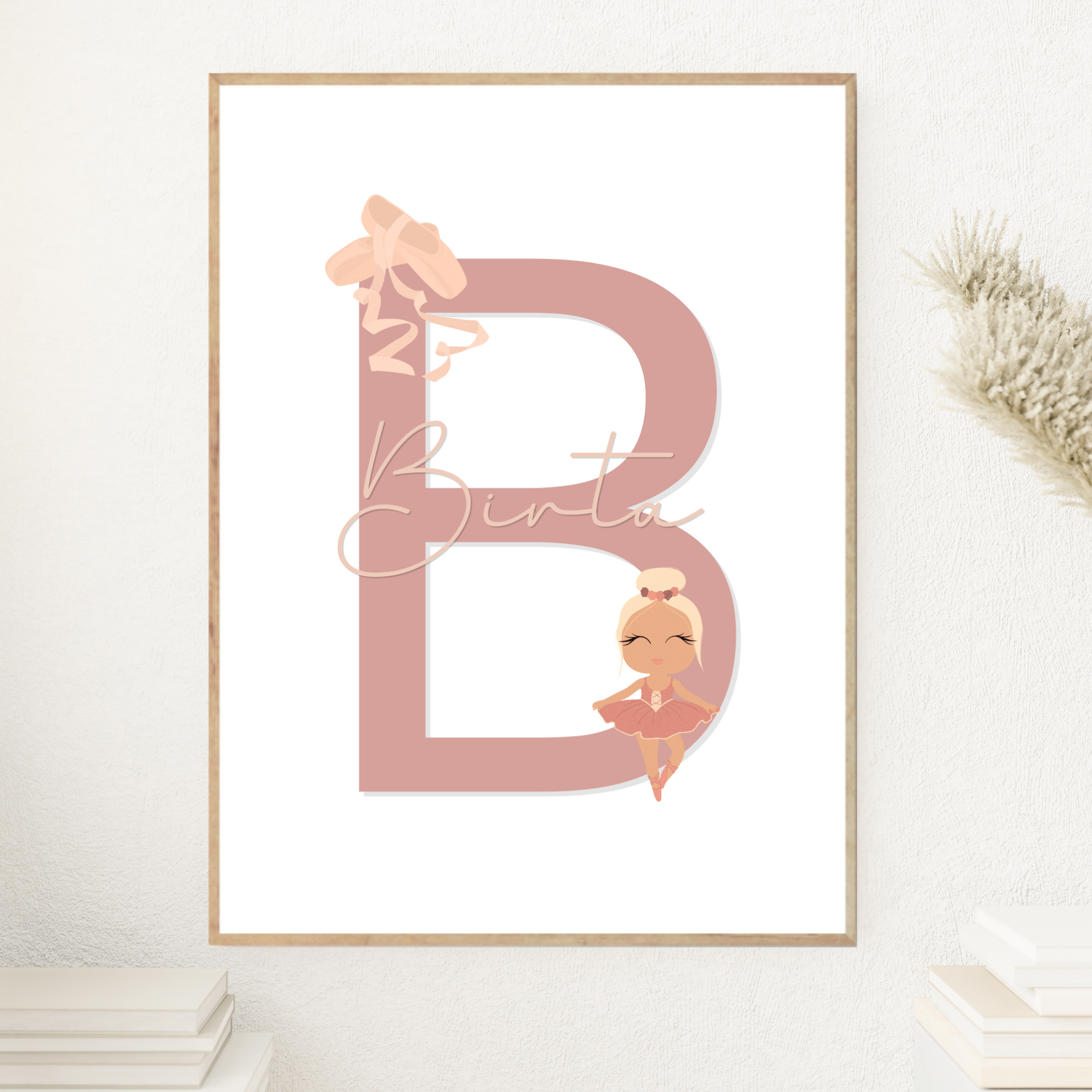Ballerina Letter & Name