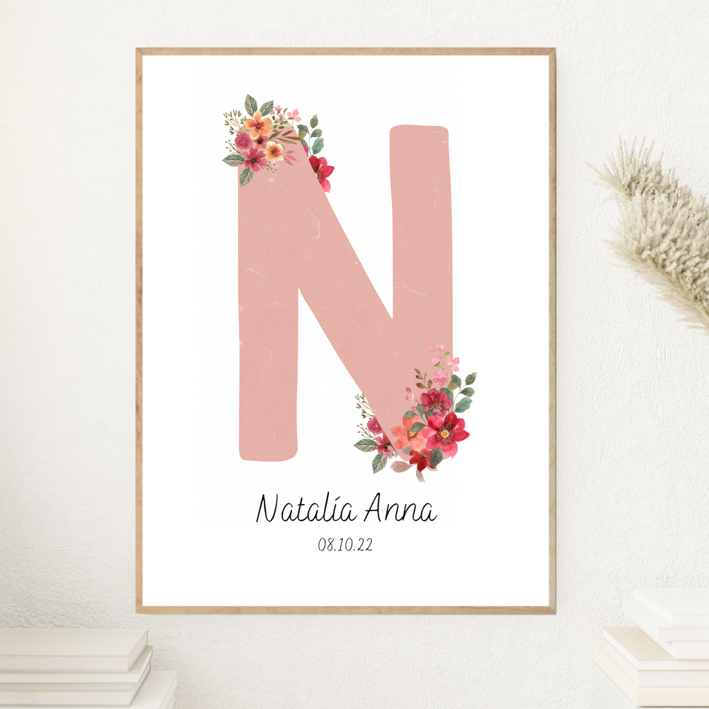 Flower Letter & Birth Details