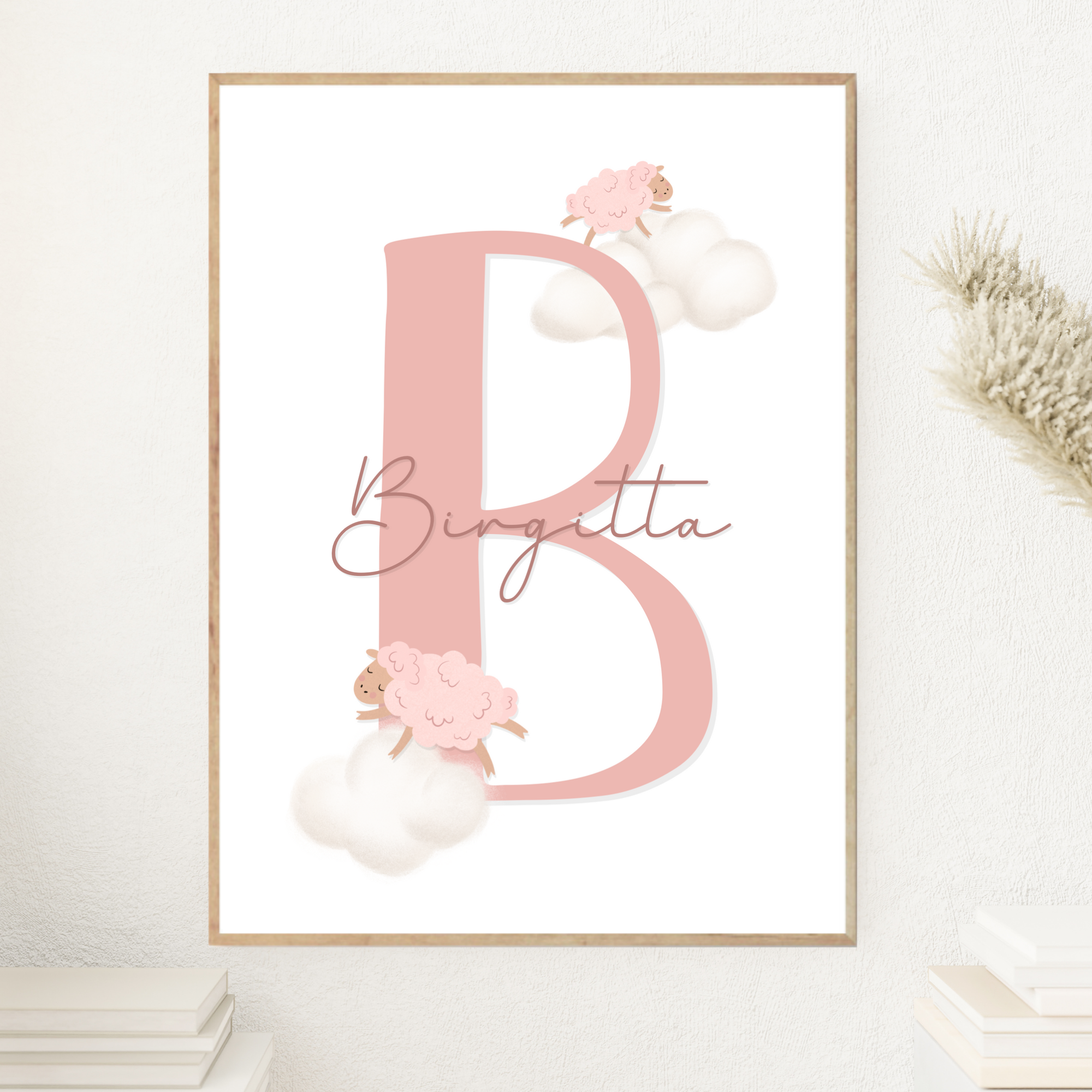 Flying Sheep Letter & Name