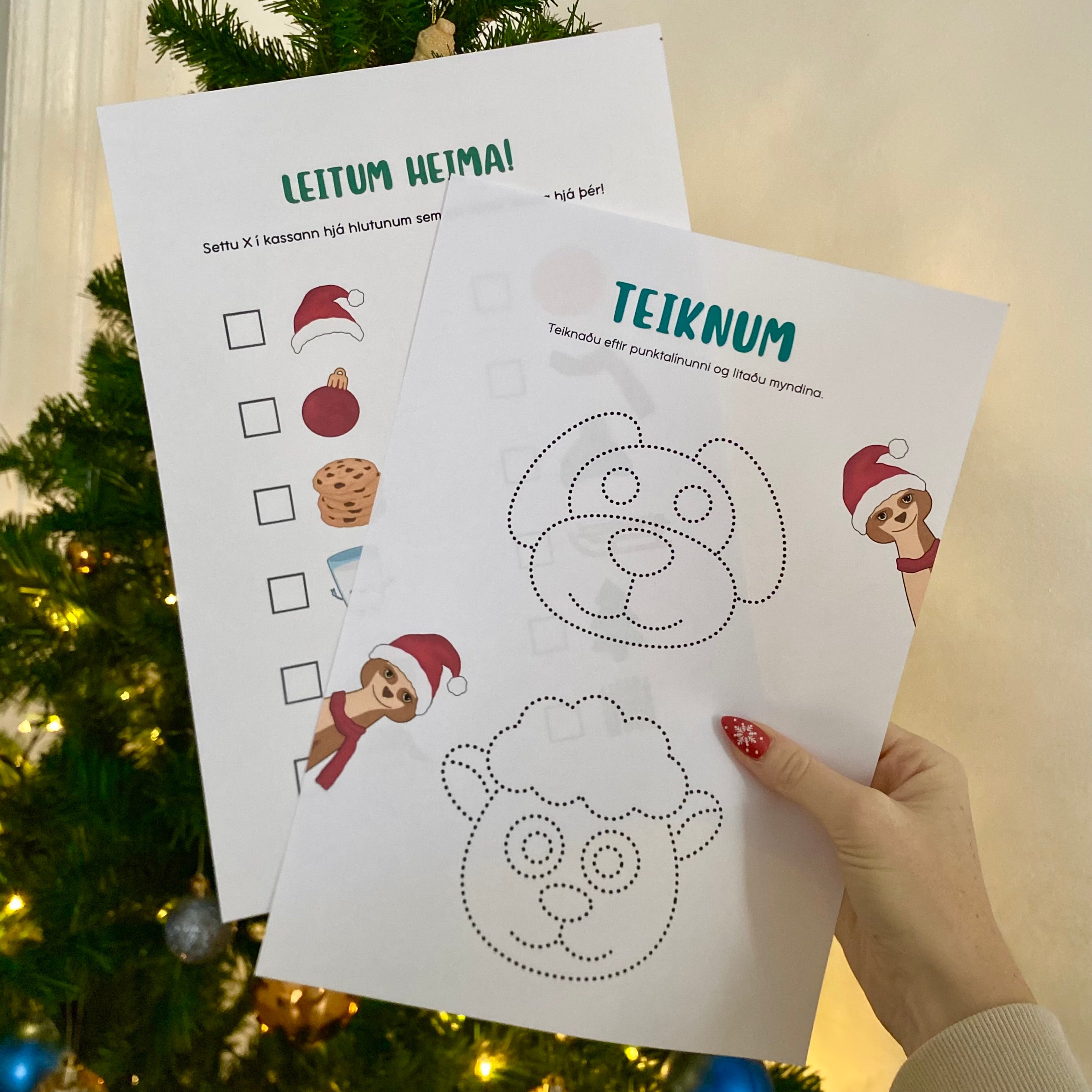 Christmas Puzzles, Crafts and Games | 60 Pages