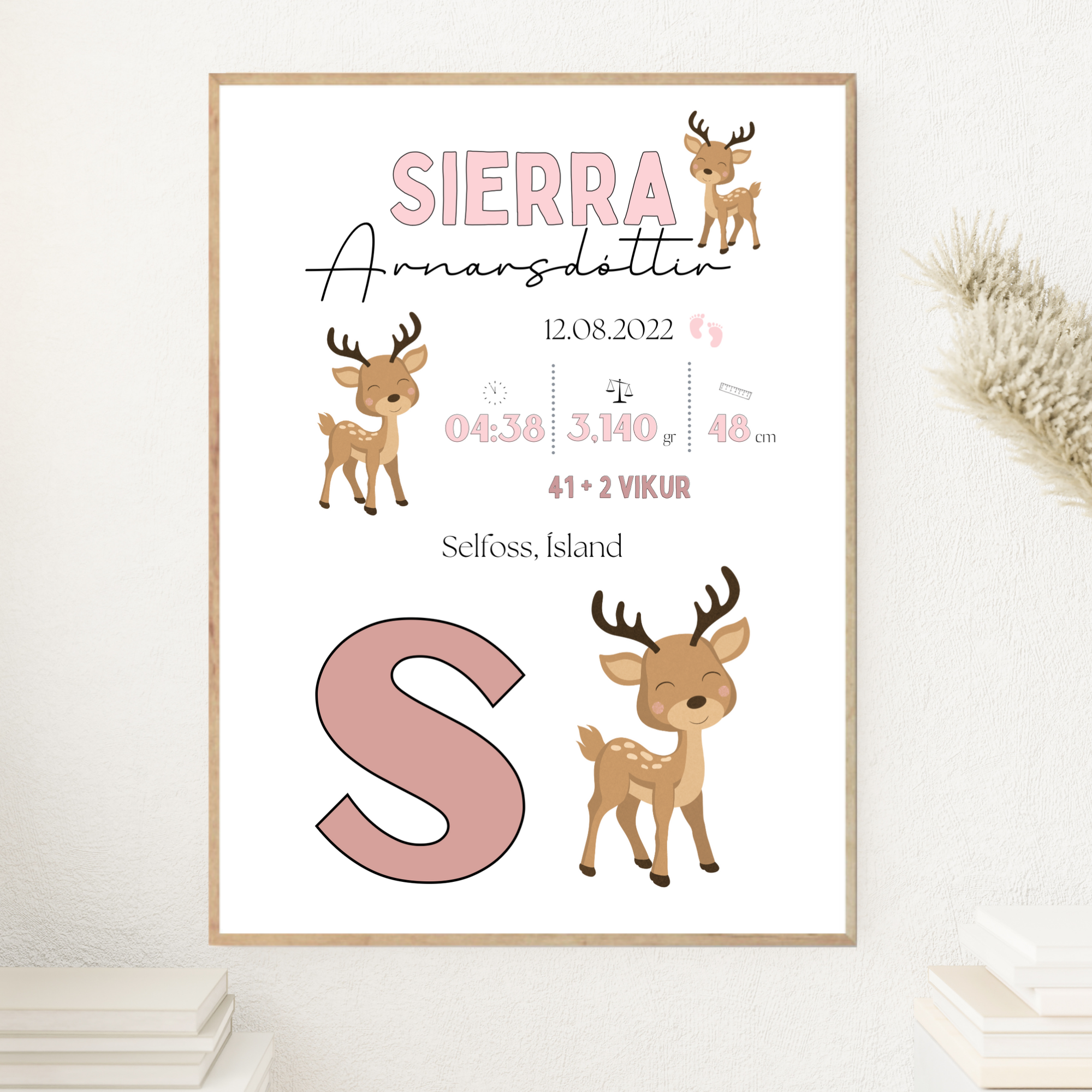 Bambi Birth Details | Pink