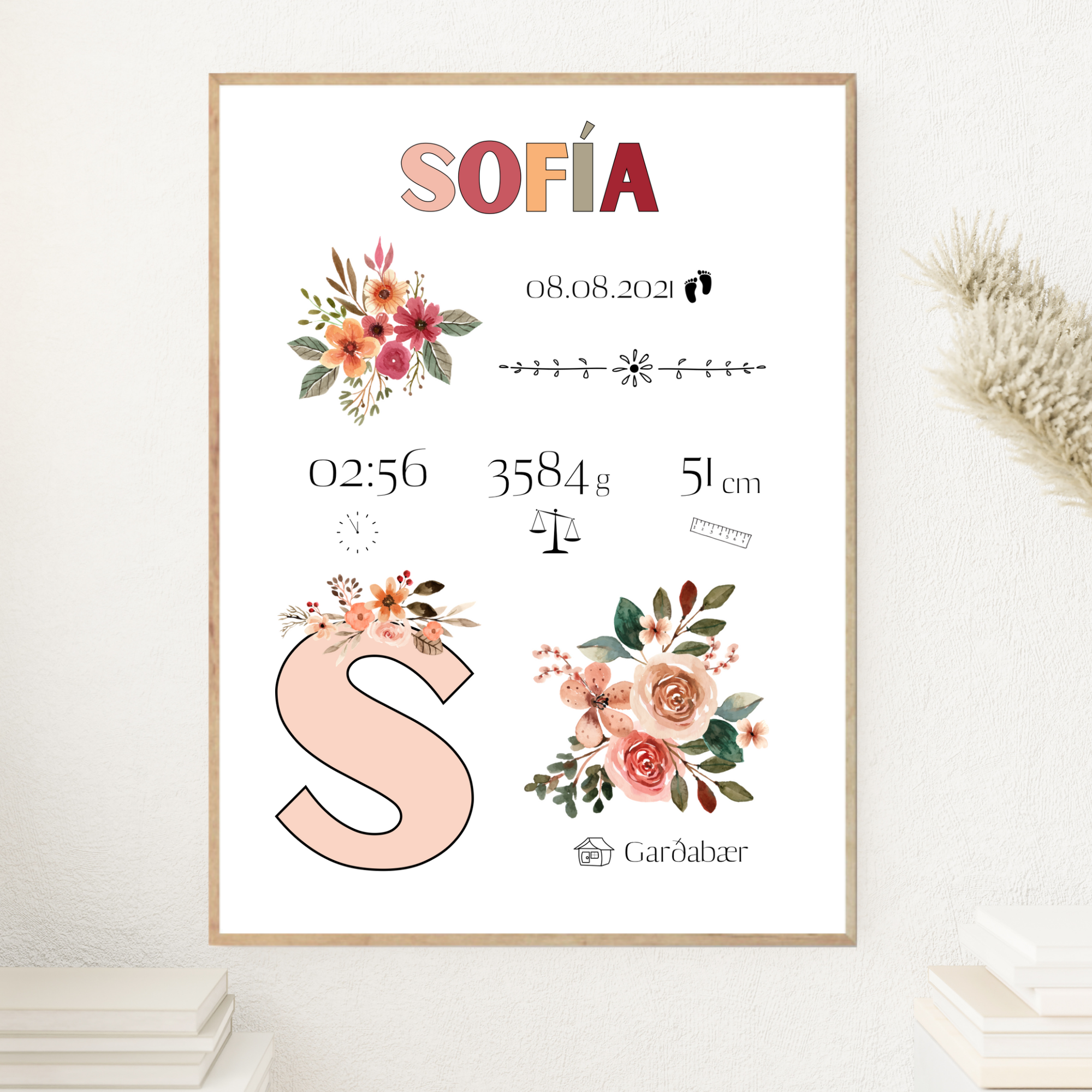 Flower Birth Details