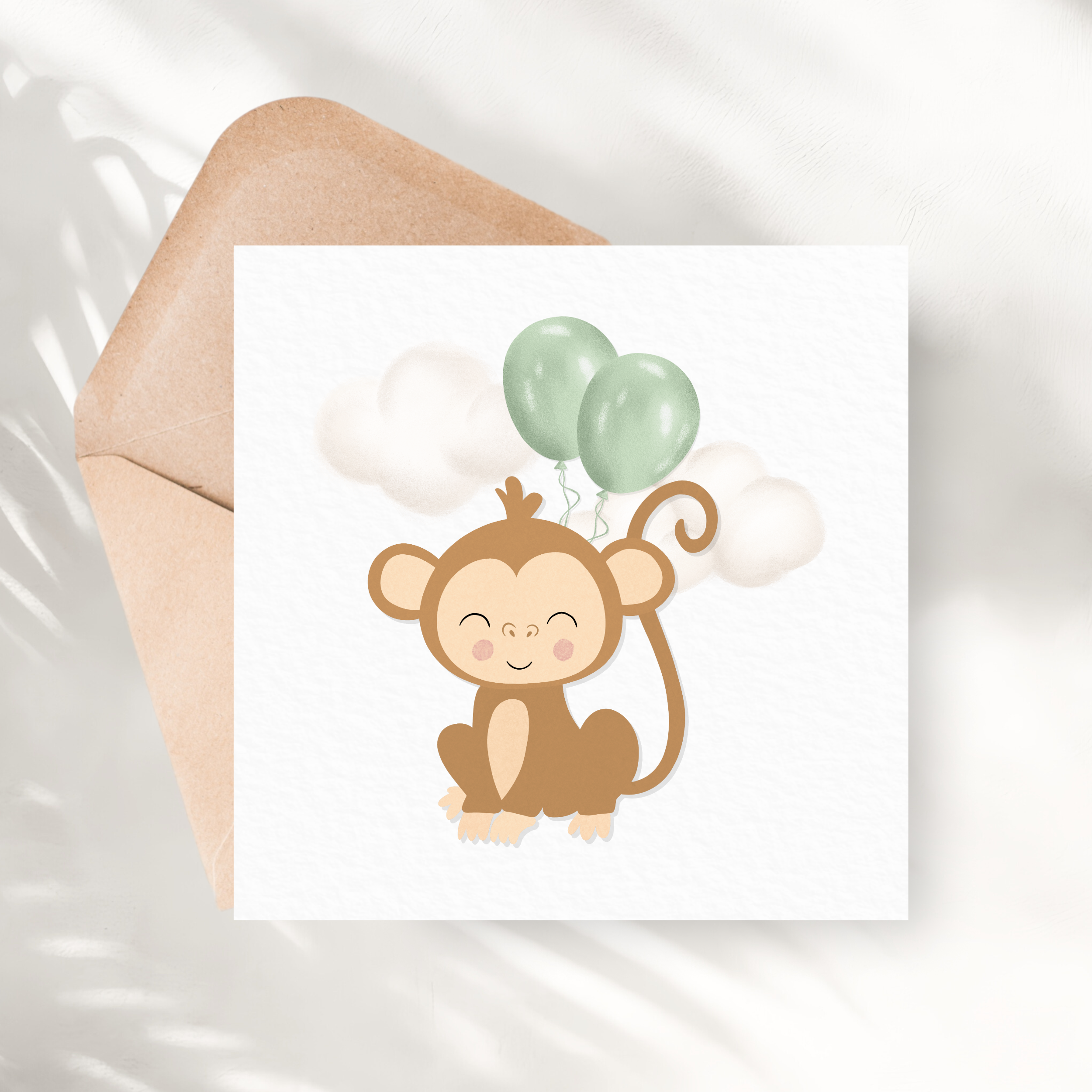 Apa Kort | Grænar Blöðrur