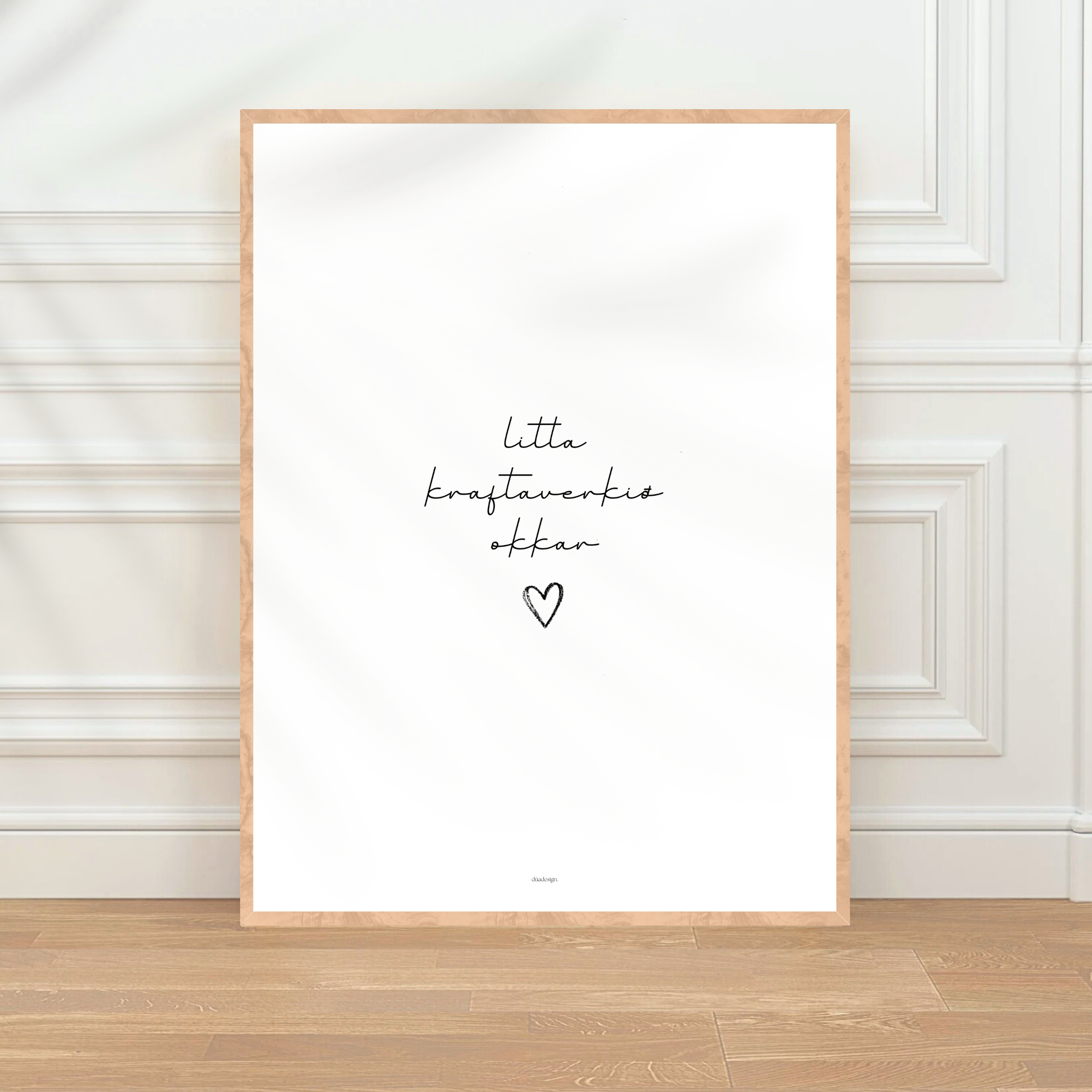 Litla kraftaverkið okkar