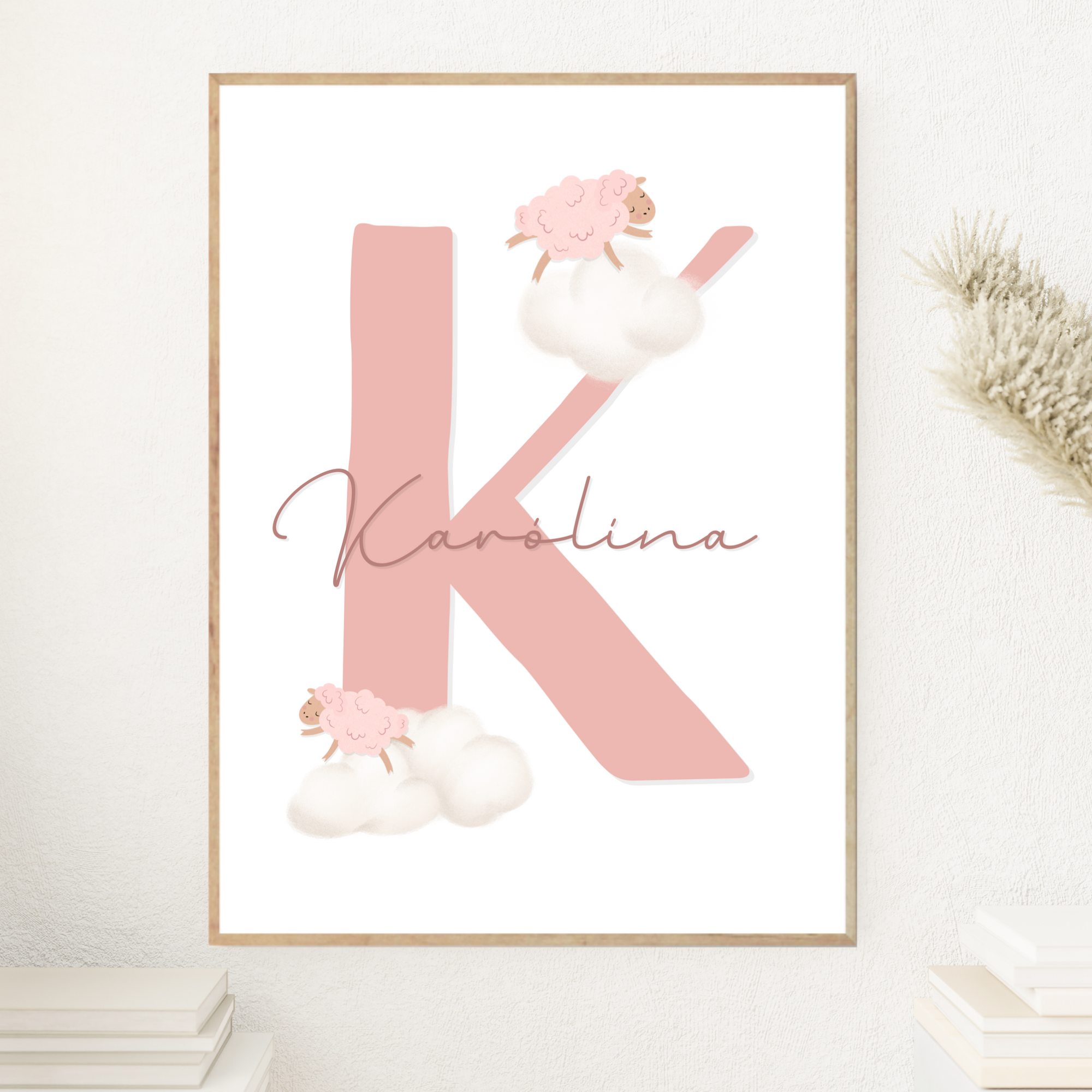 Flying Sheep Letter & Name