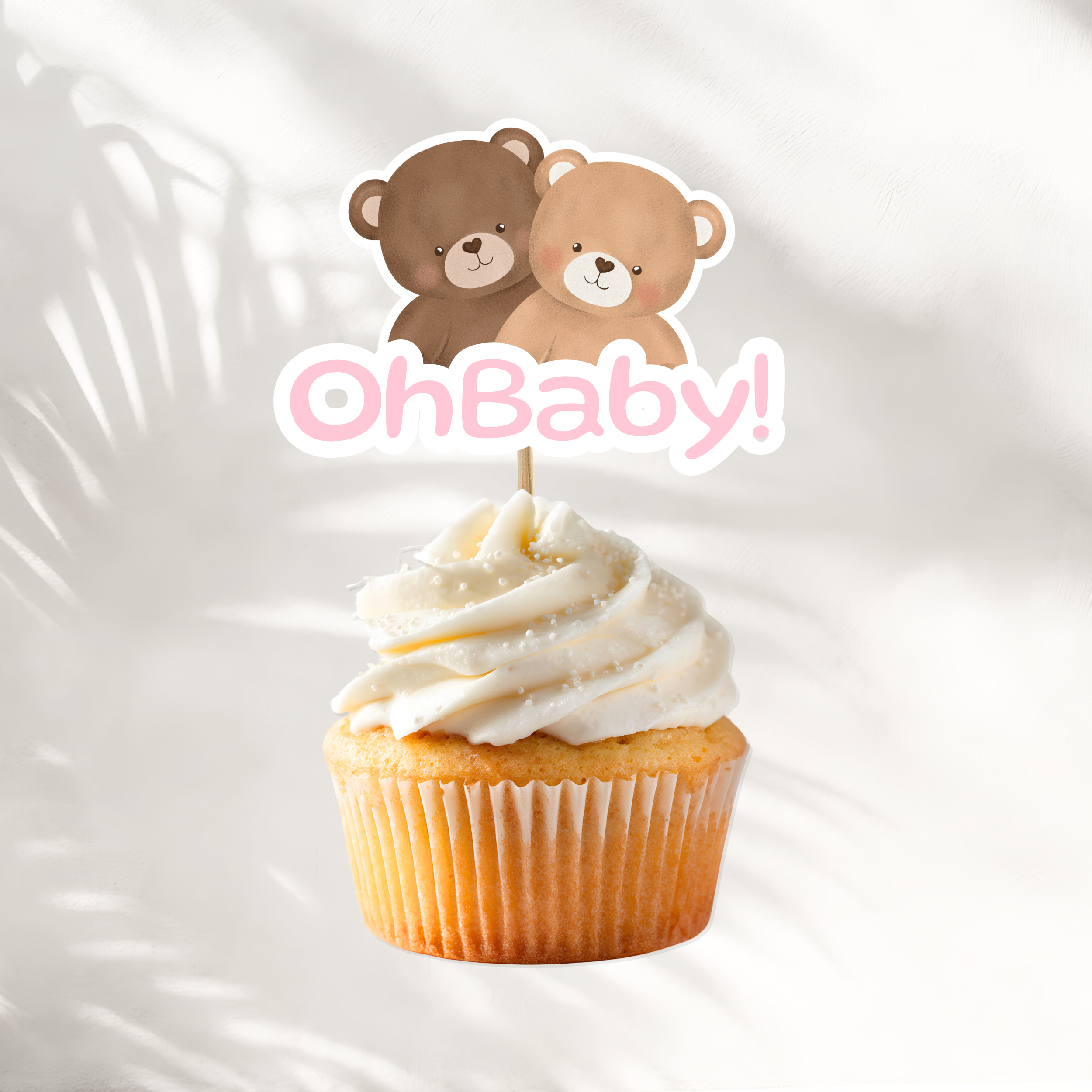 Bears Cake Toppers | Pink Oh Baby!