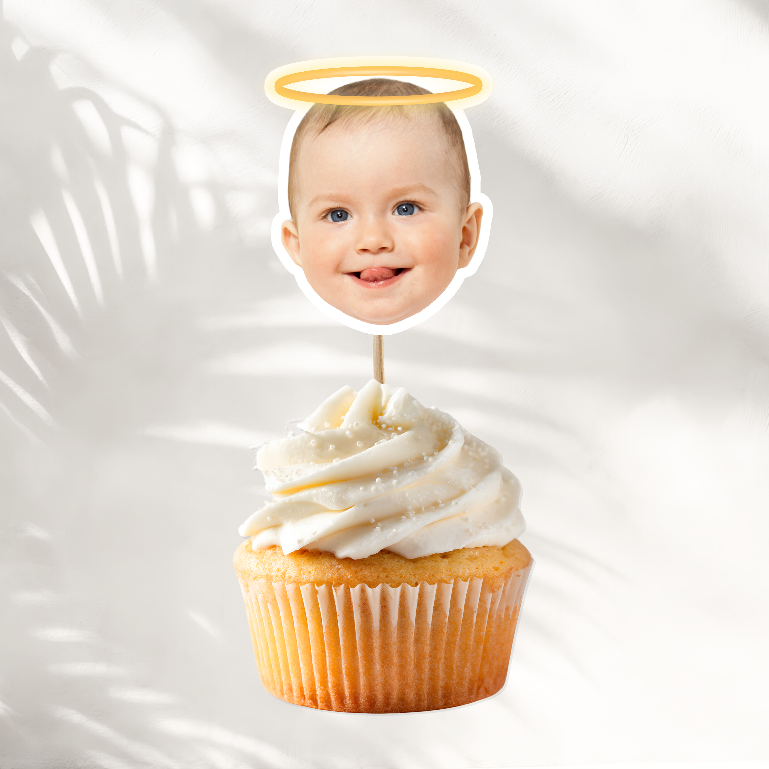 Face Cake Topper | Halo