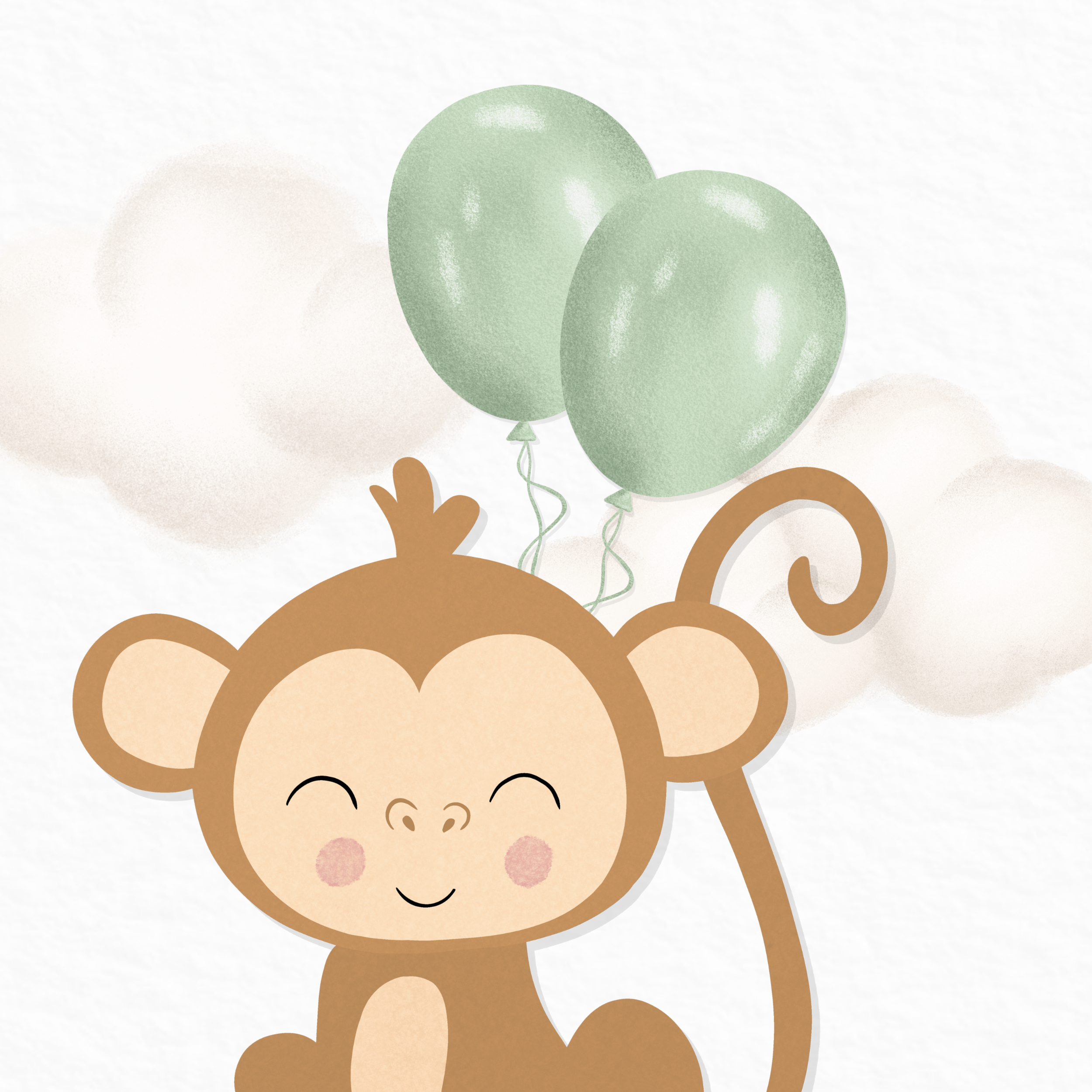 Apa Kort | Grænar Blöðrur