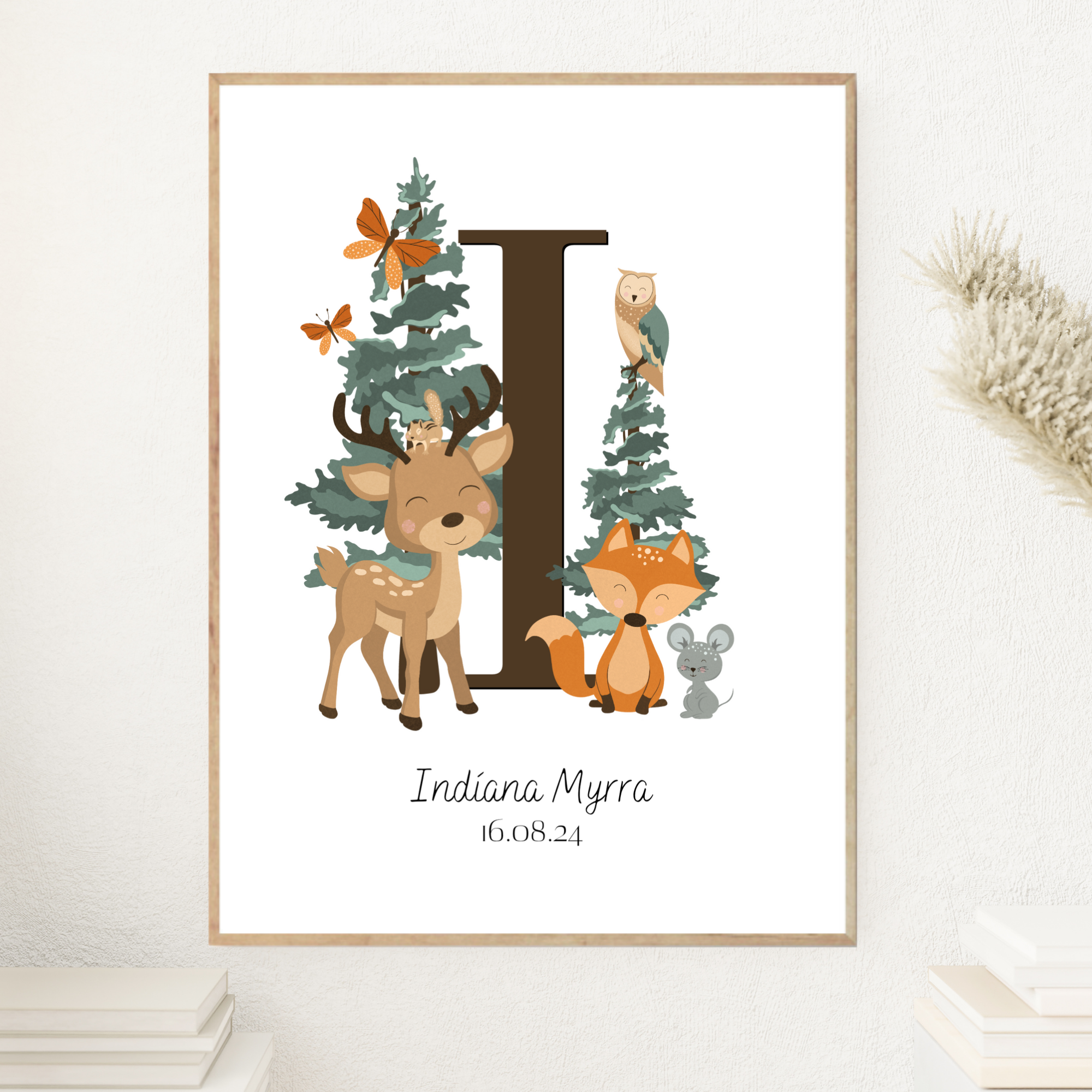 Woodland Letter & Birth Details