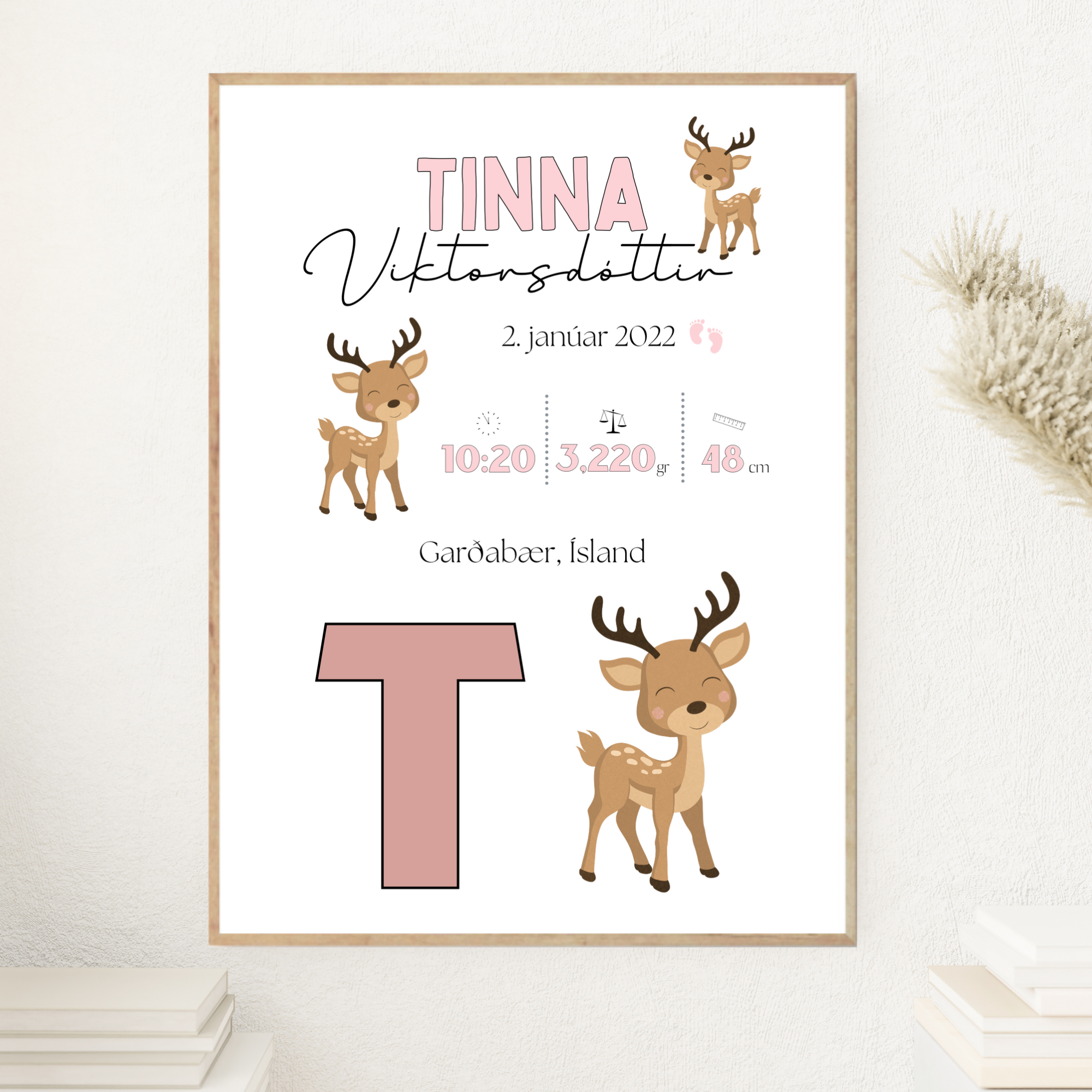 Bambi Birth Details | Pink