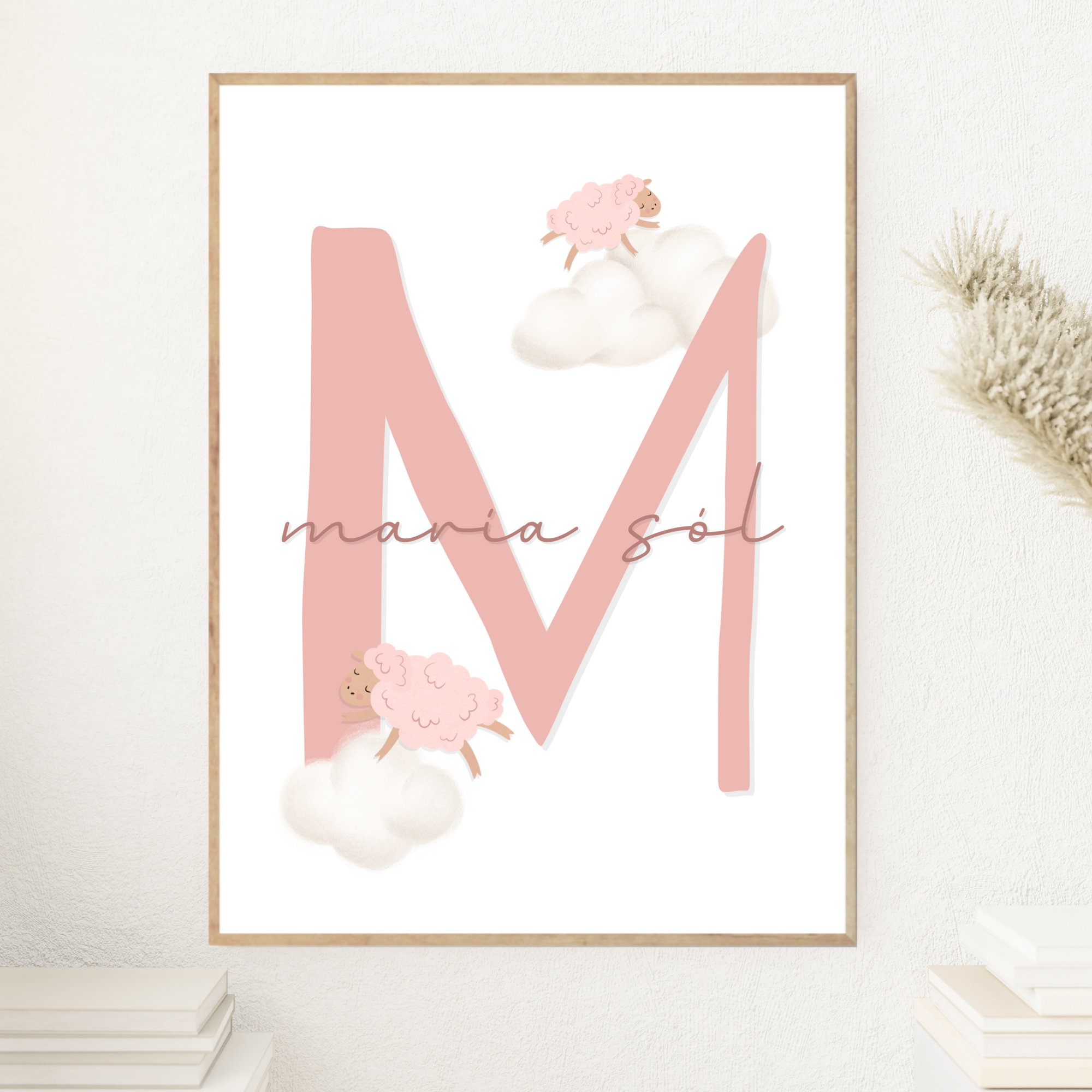 Flying Sheep Letter & Name