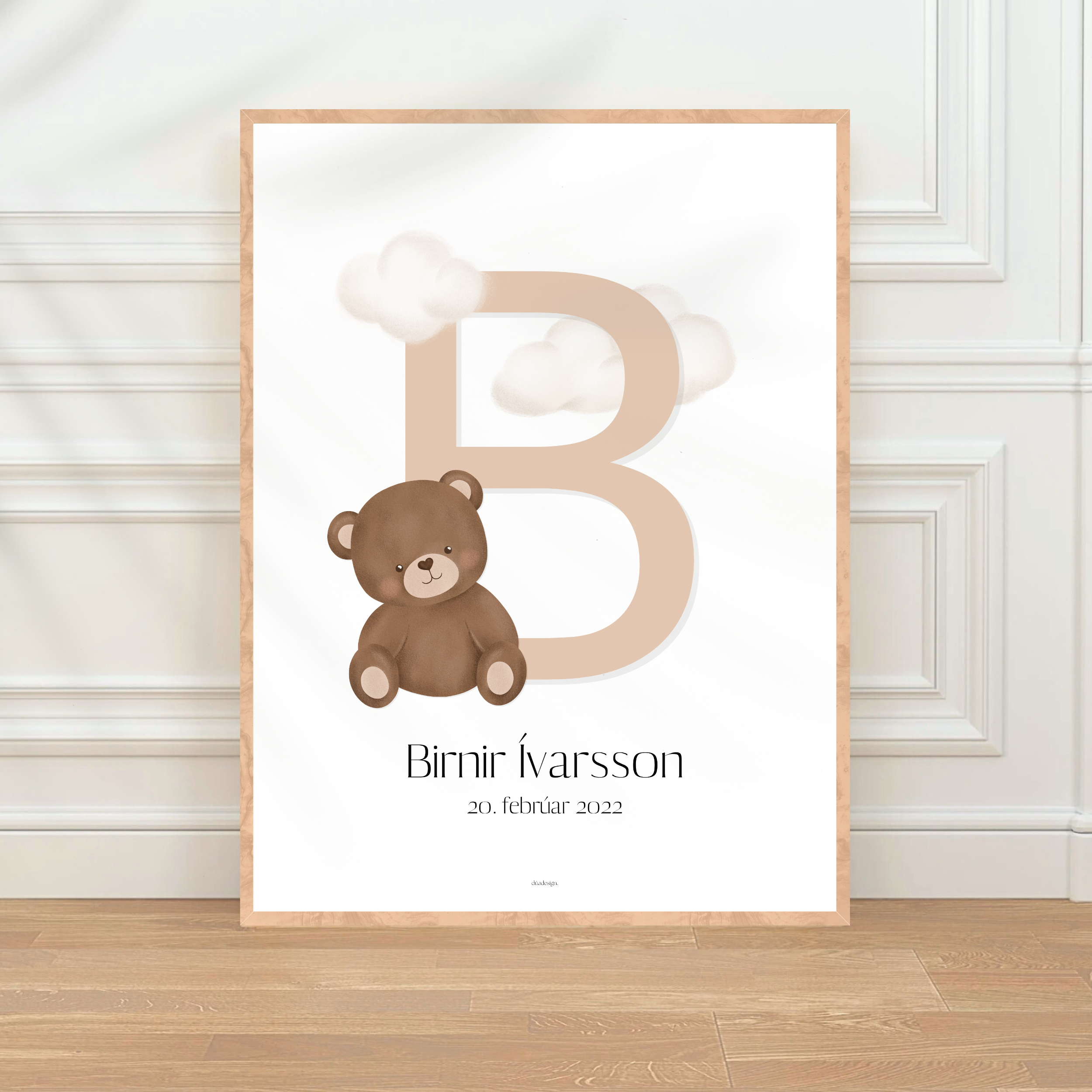 Bangsa Stafur & Fæðingardagur | Dökk Brúnn