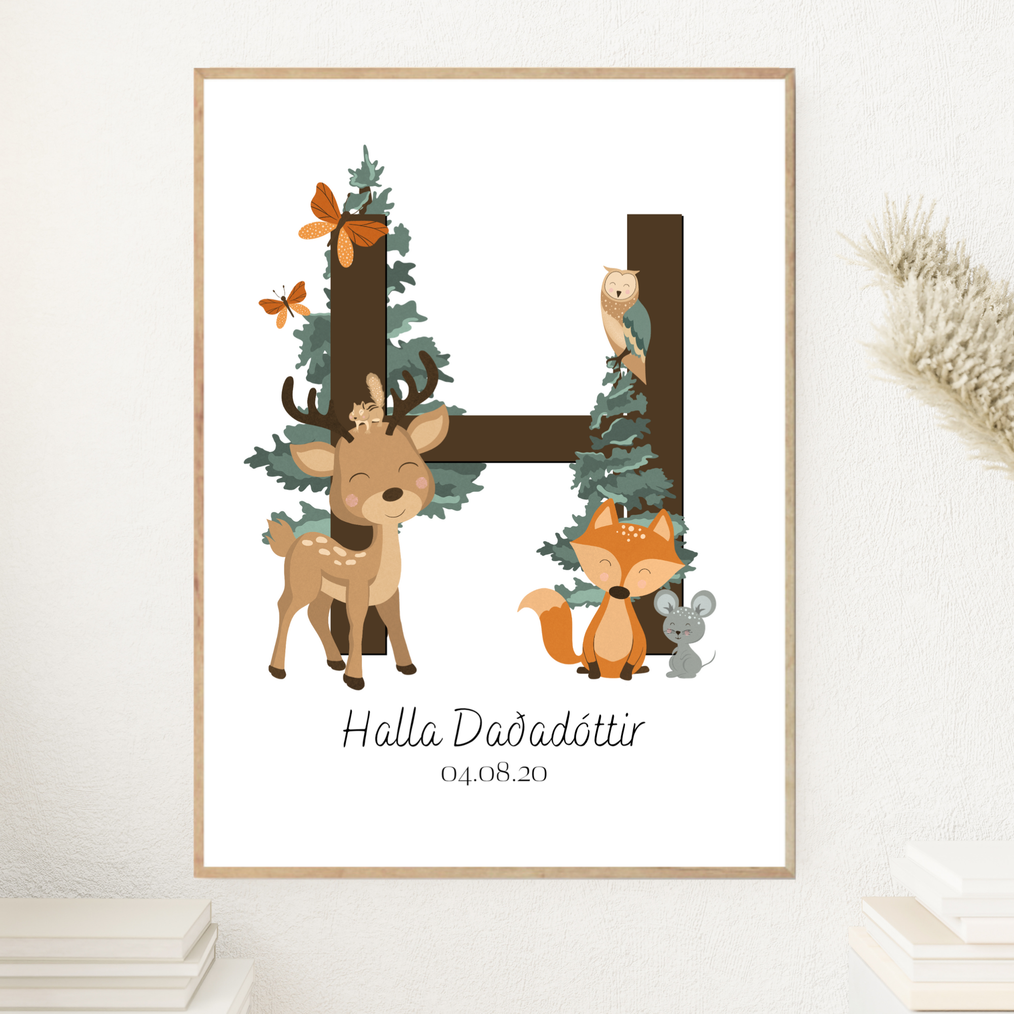 Woodland Letter & Birth Details