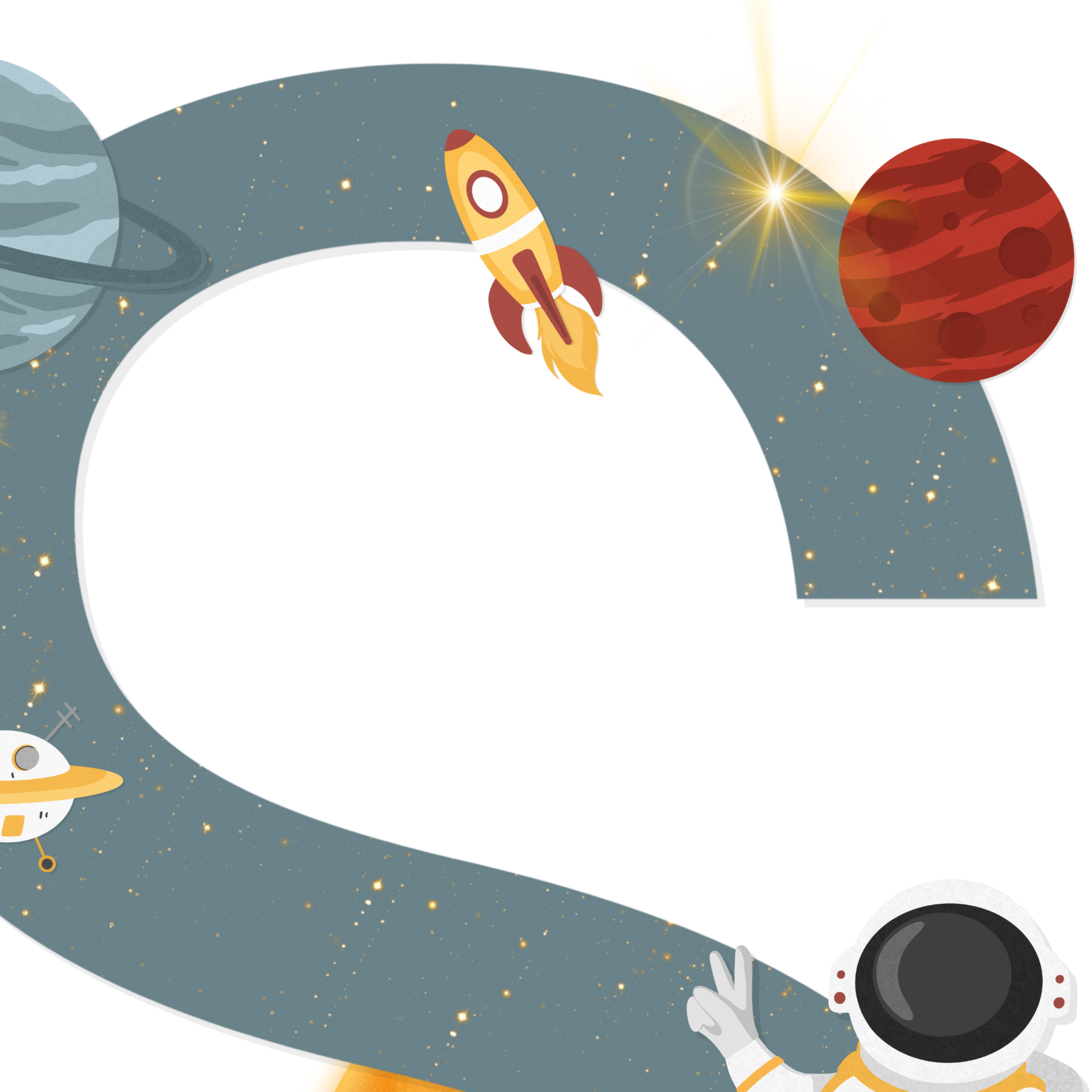 Carta espacial y detalles de nacimiento | Verde