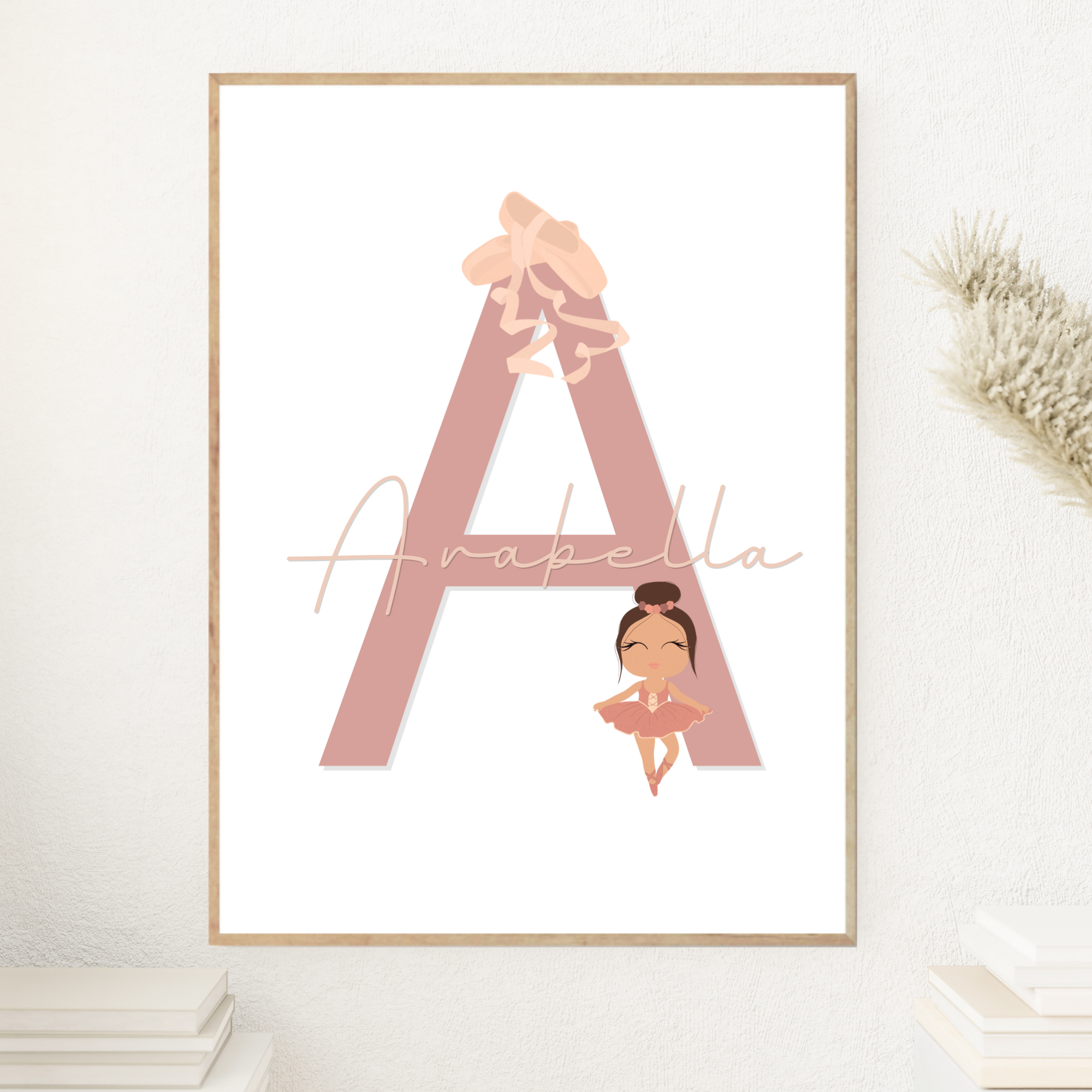 Ballerina Letter & Name