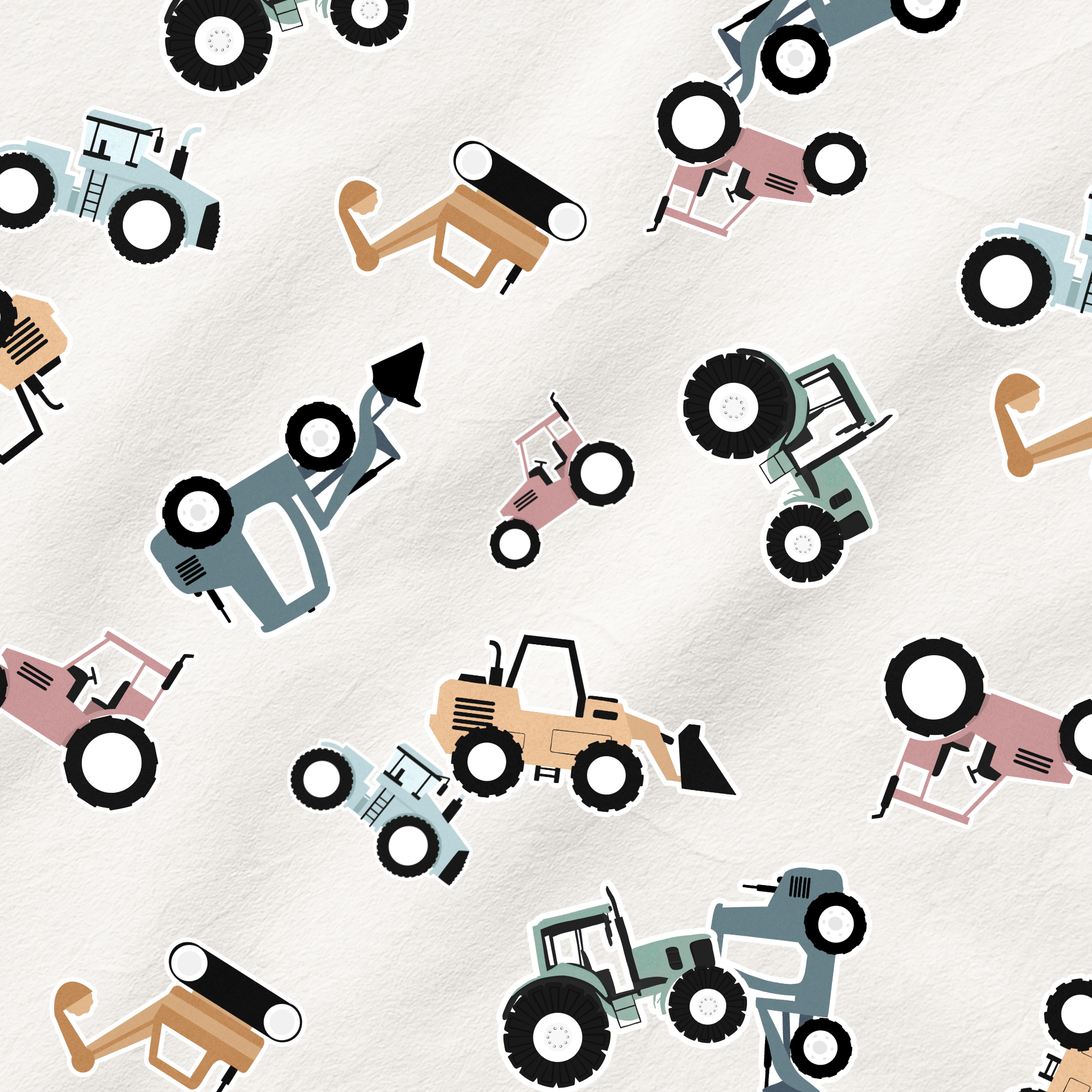 Tractor Table Confetti