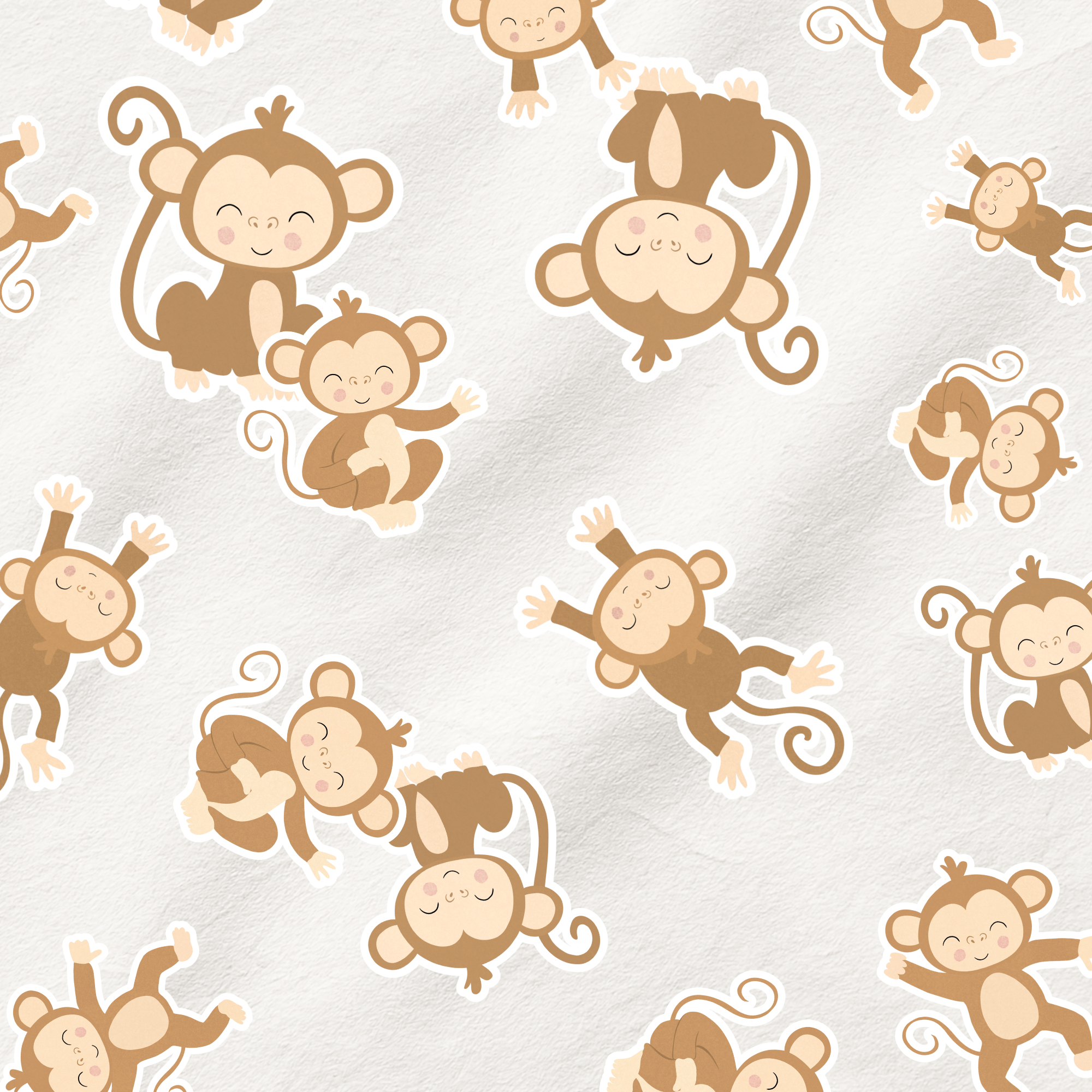 Monkey Table Confetti