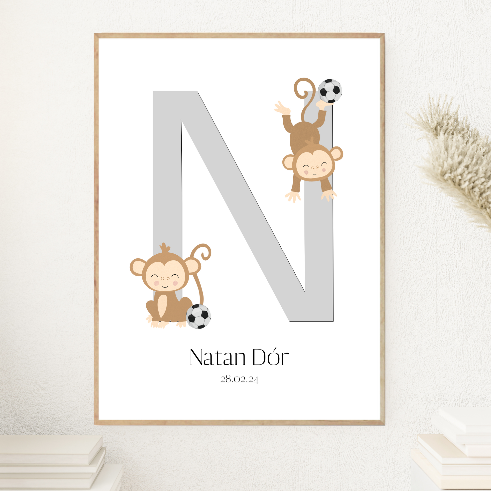 Monkey Football Letter & Birth Details