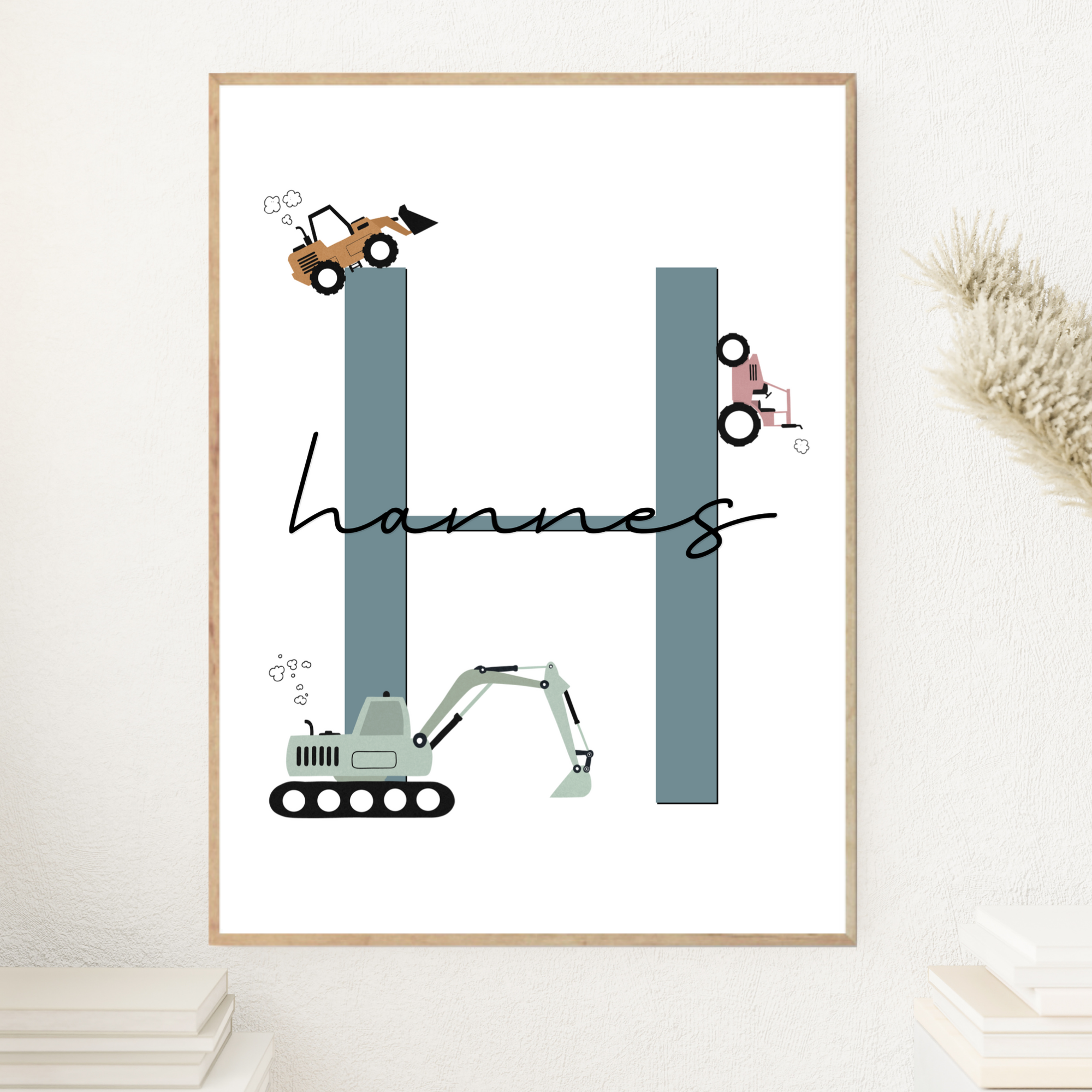 Tractors Letter & Name