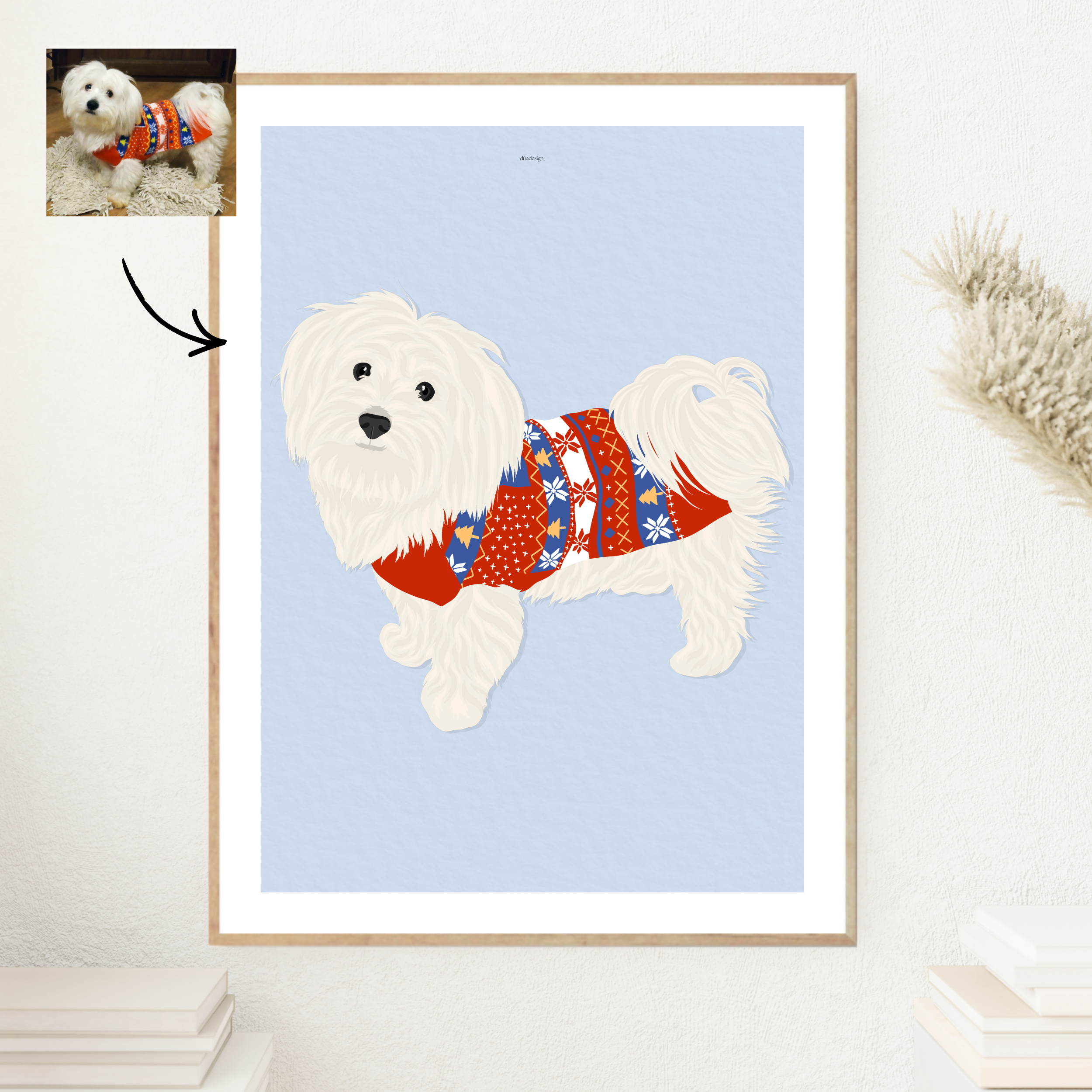 Personalised Pet Illustration