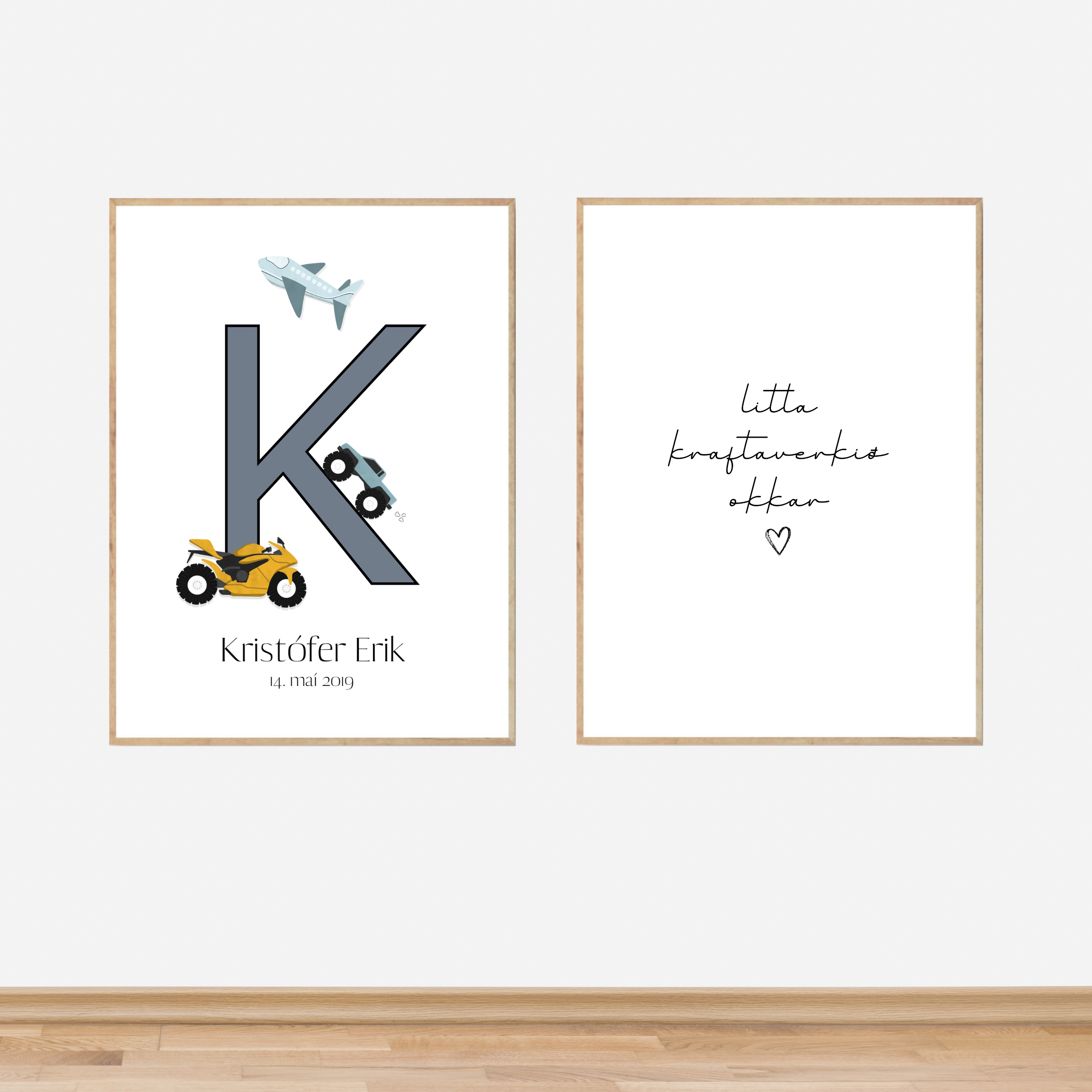 Litla kraftaverkið okkar