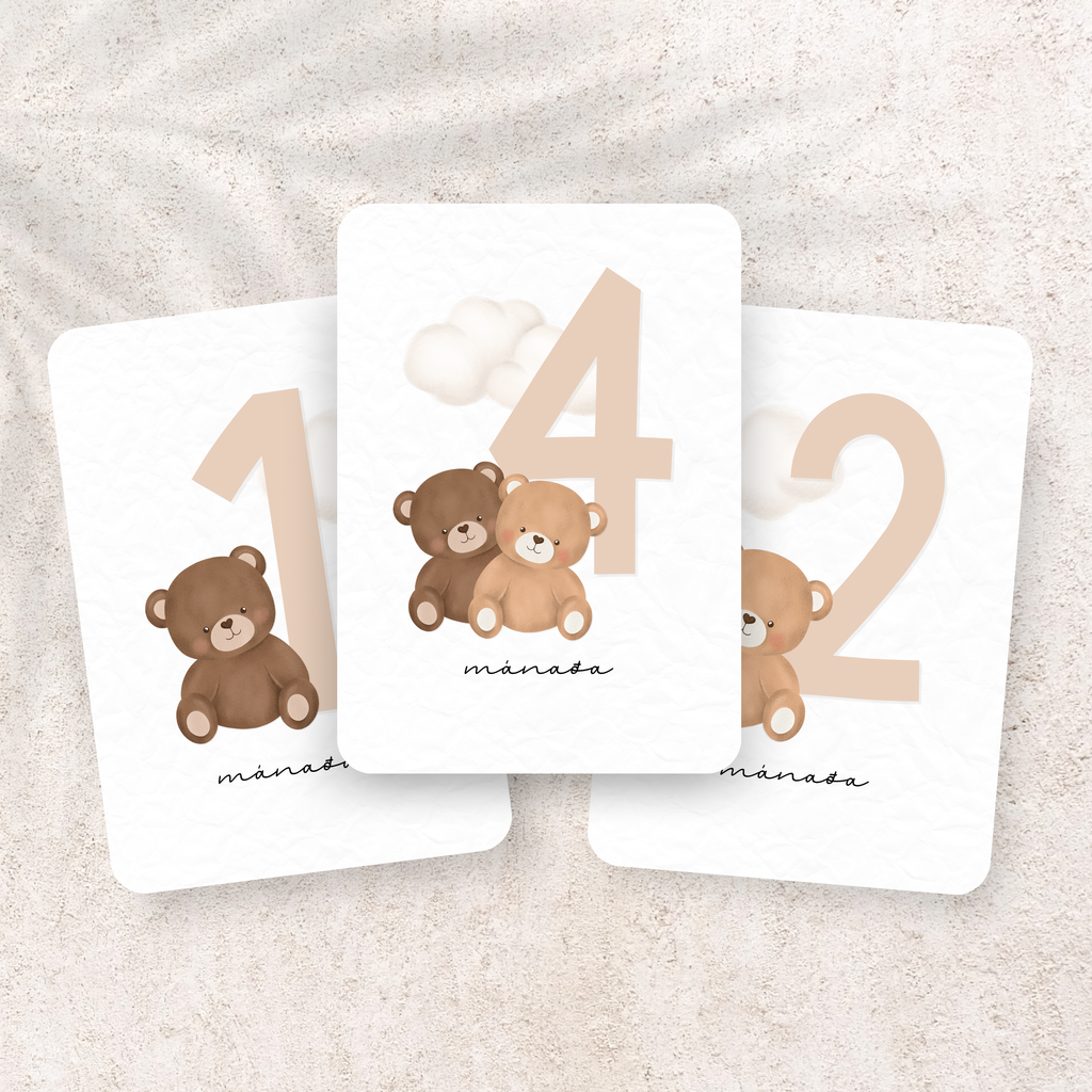 Bears Monthly Cards