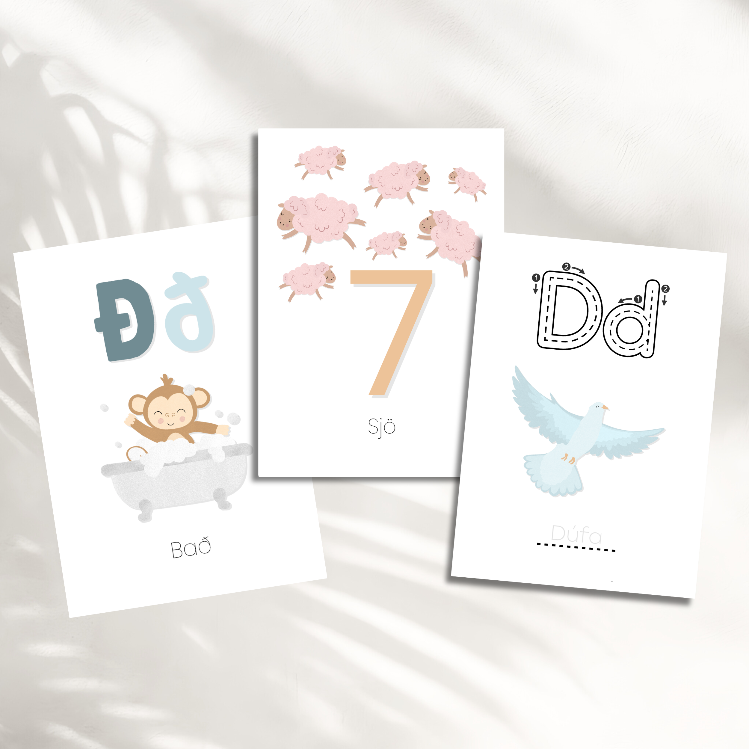 Alphabet and Numbers Cards