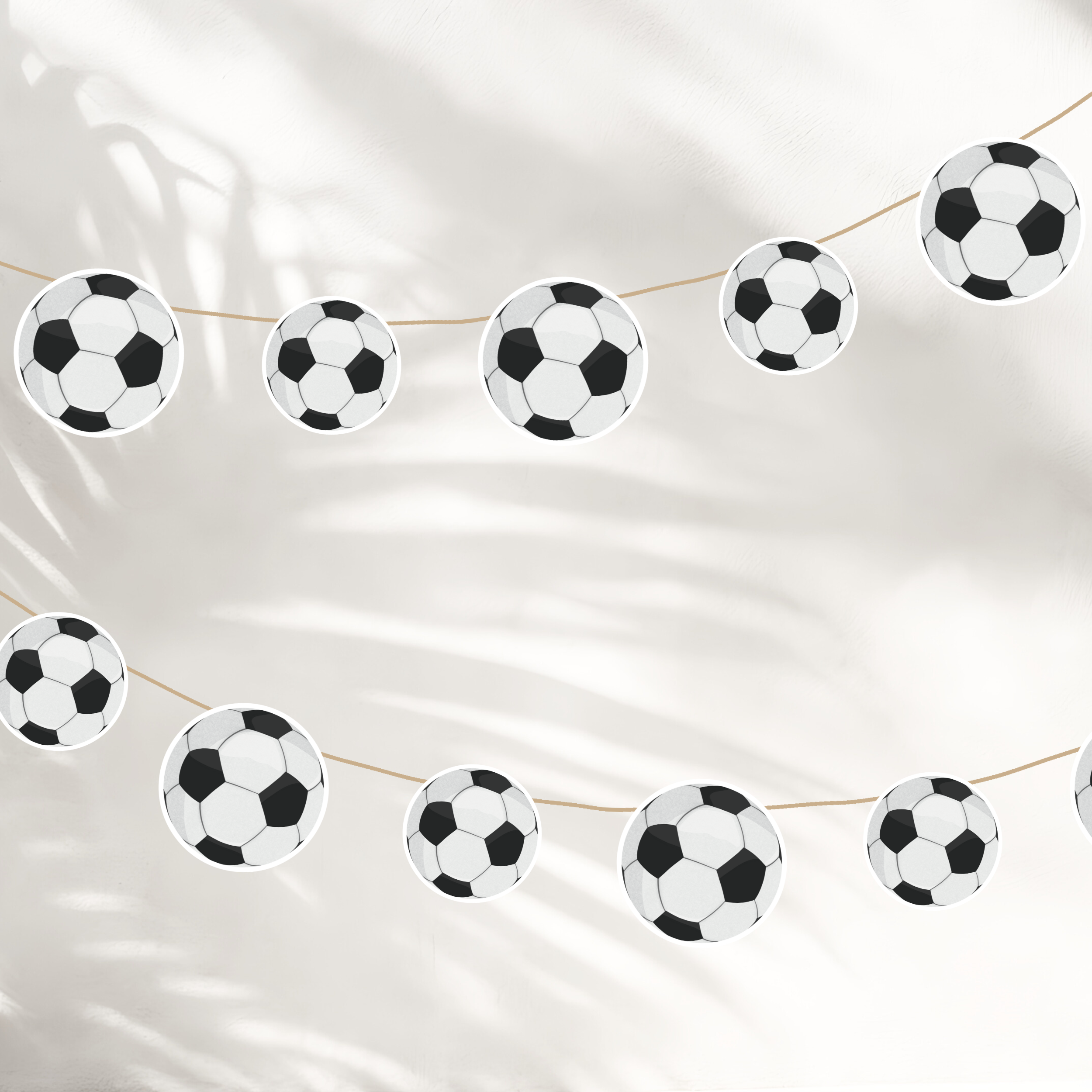Guirnalda de fútbol